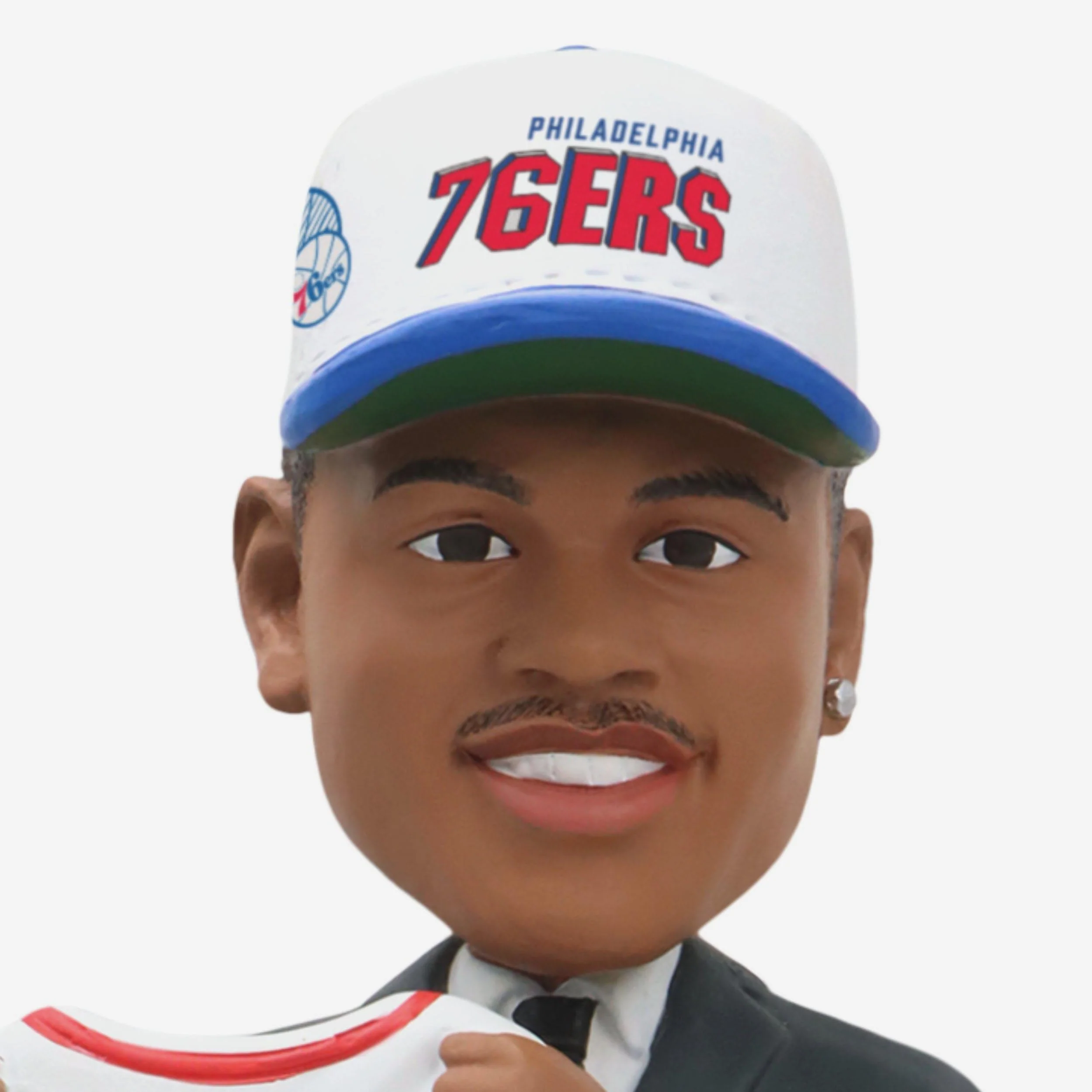 Allen Iverson Philadelphia 76ers 1996 Draft Pick Bobblehead - Image 2