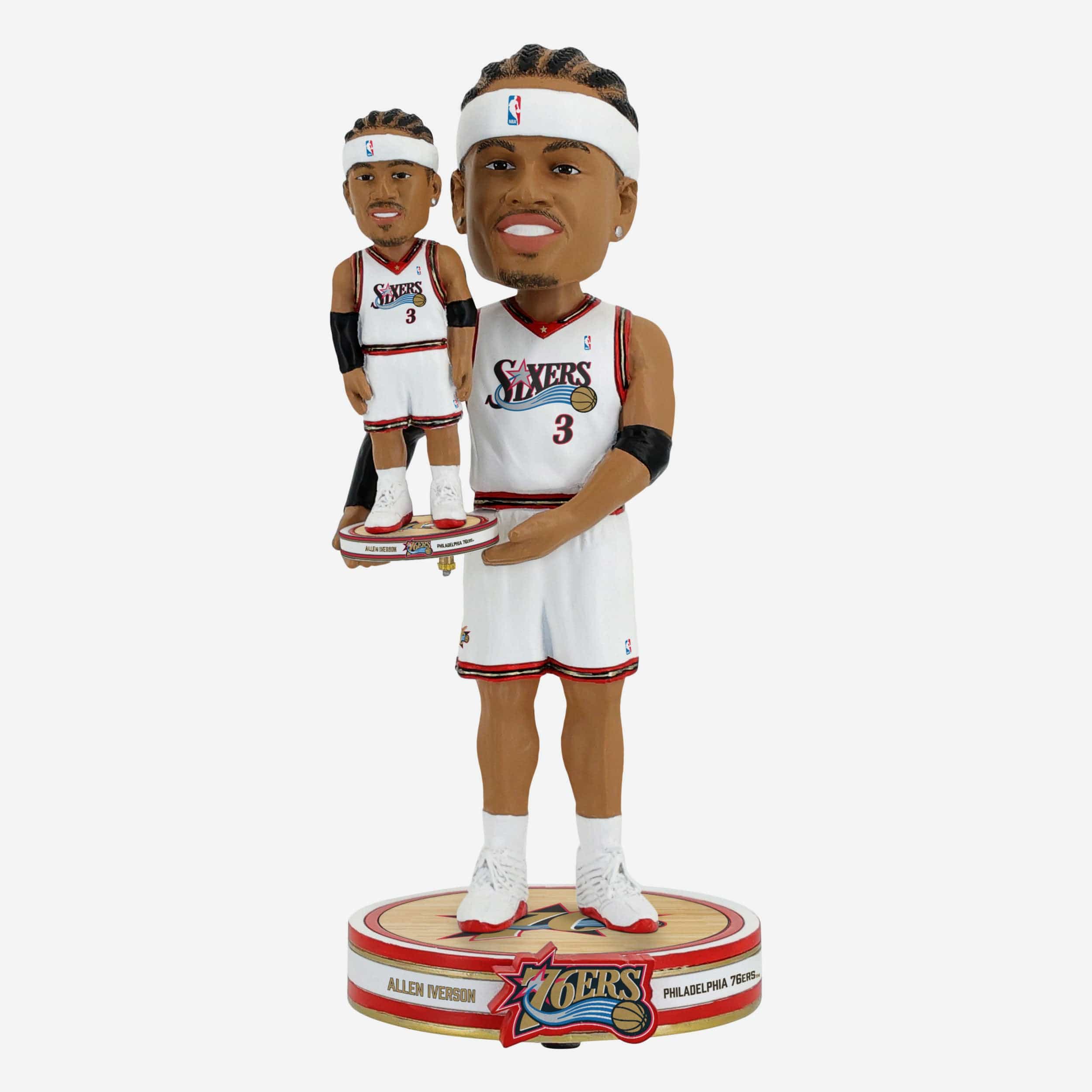 Allen Iverson Philadelphia 76ers Bobble Dubblz Bobblehead