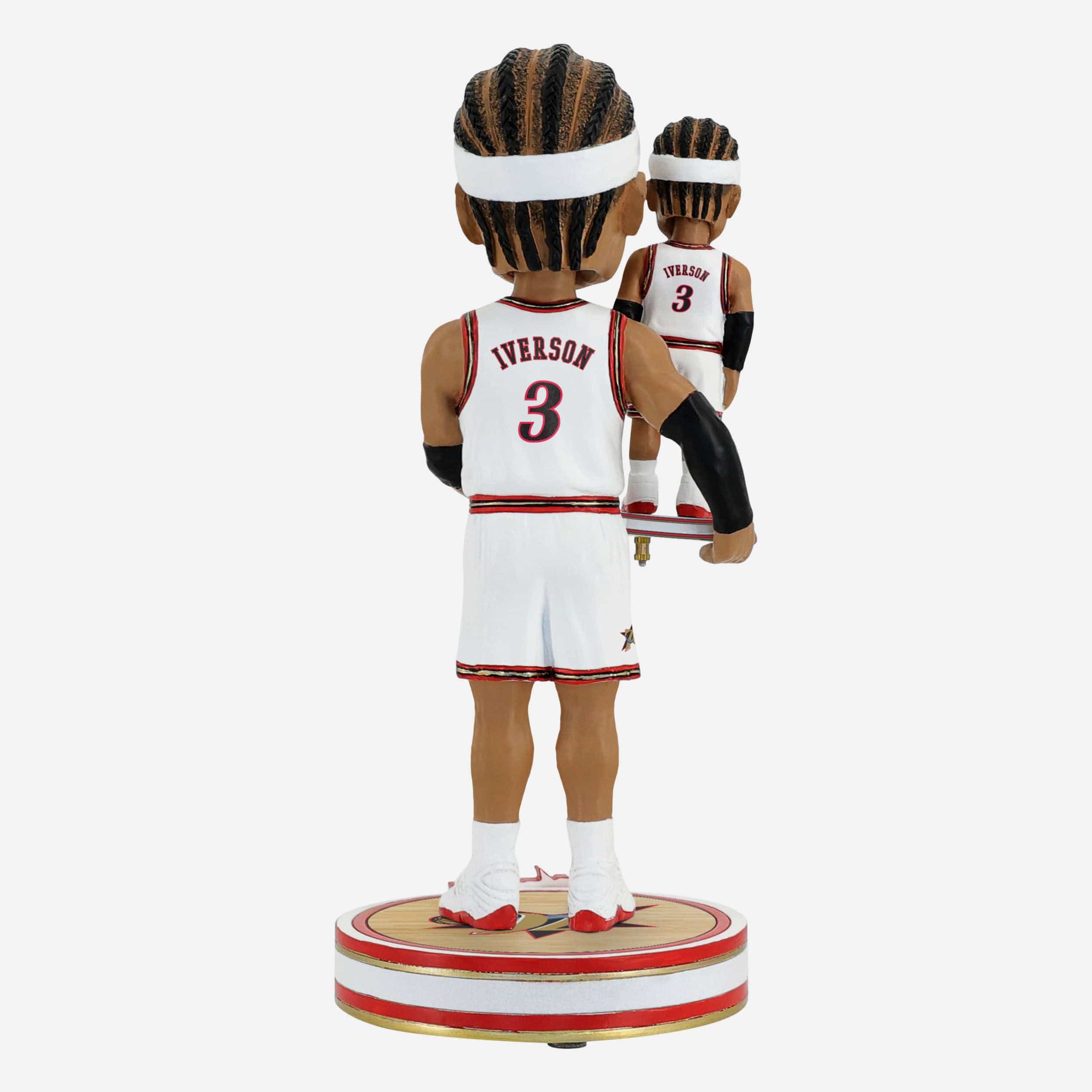 Allen Iverson Philadelphia 76ers Bobble Dubblz Bobblehead - Image 7