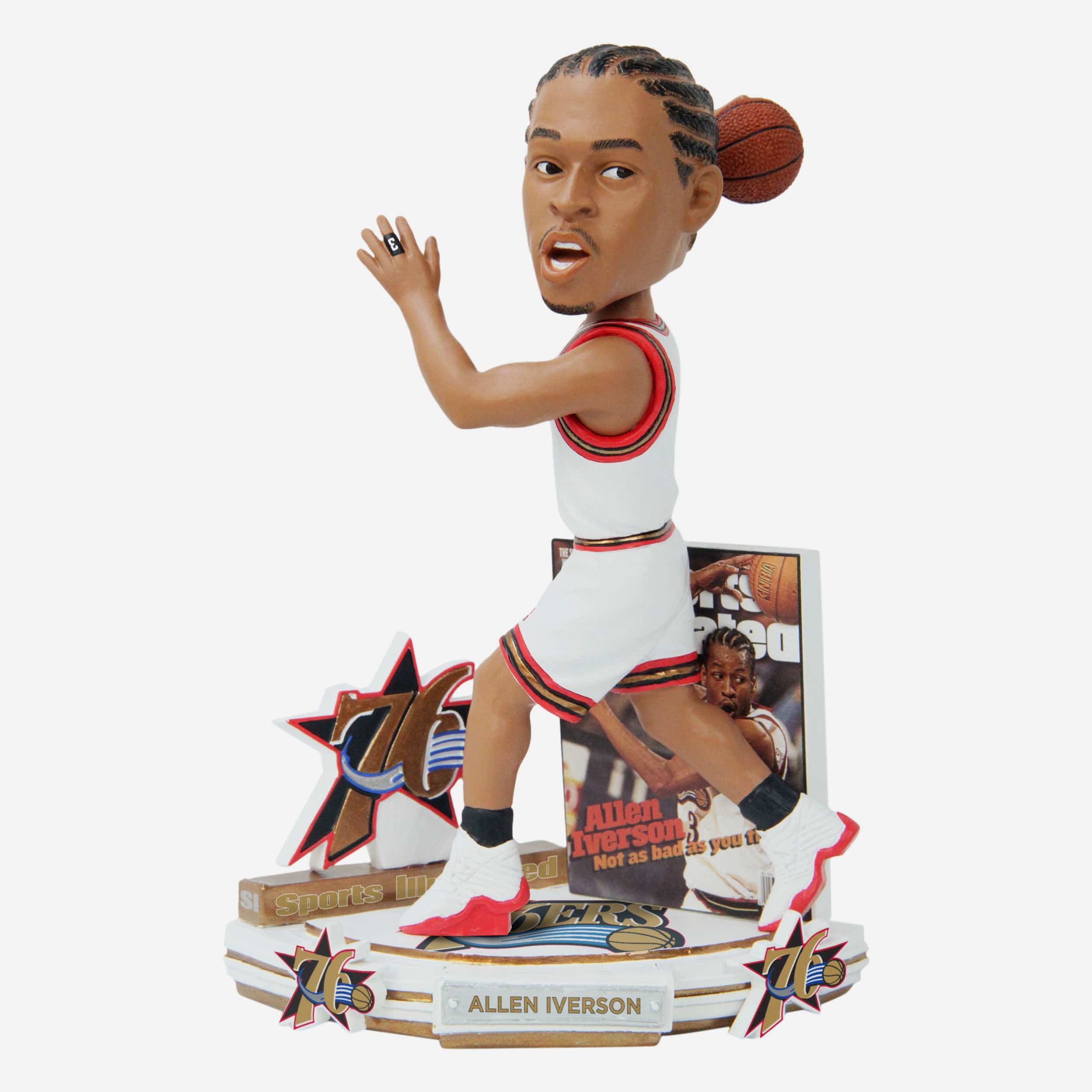 Allen Iverson Philadelphia 76ers Sports Illustrated Cover Bobblehead