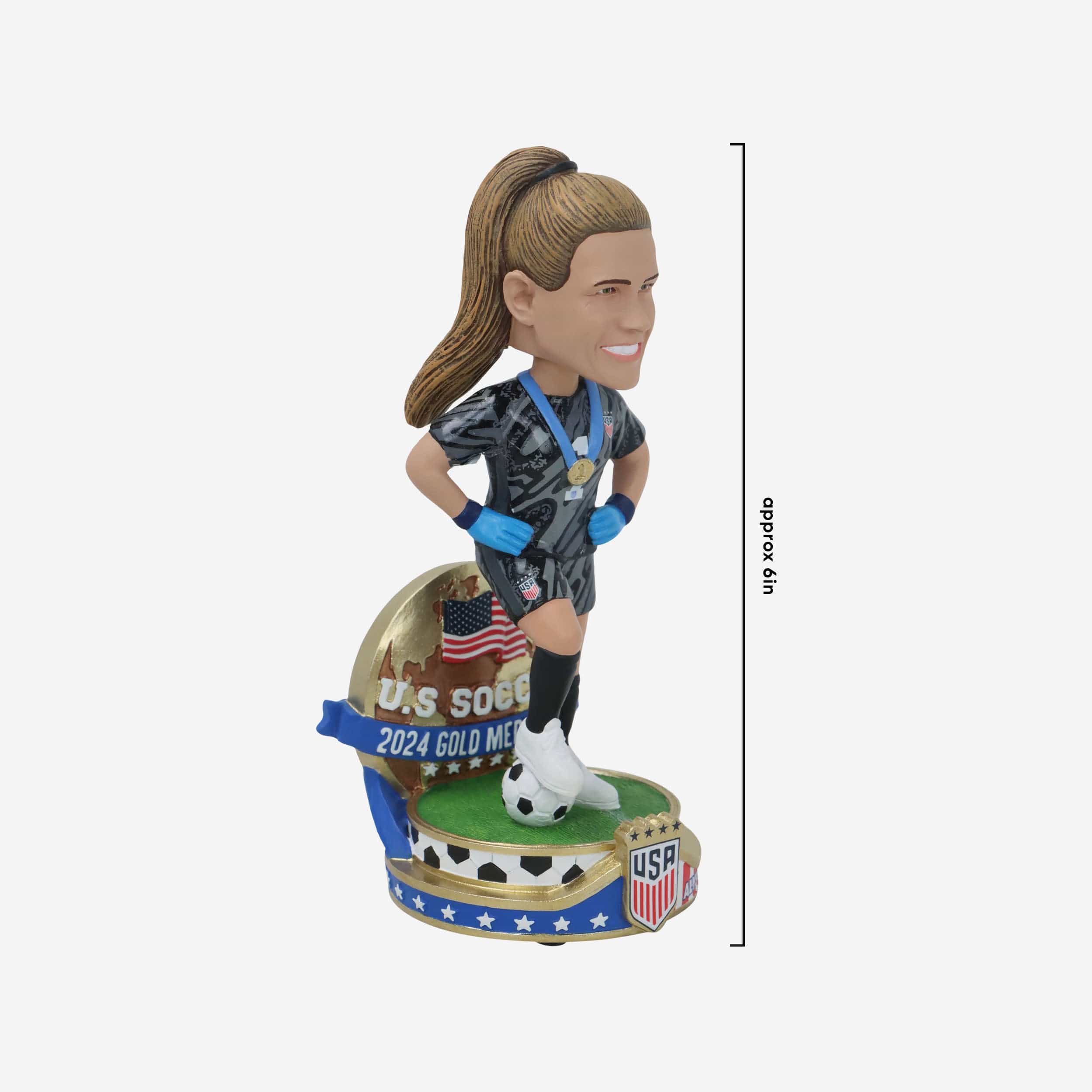 Alyssa Naeher US Women's National Soccer Team Gold Medal Bobblehead - Image 4