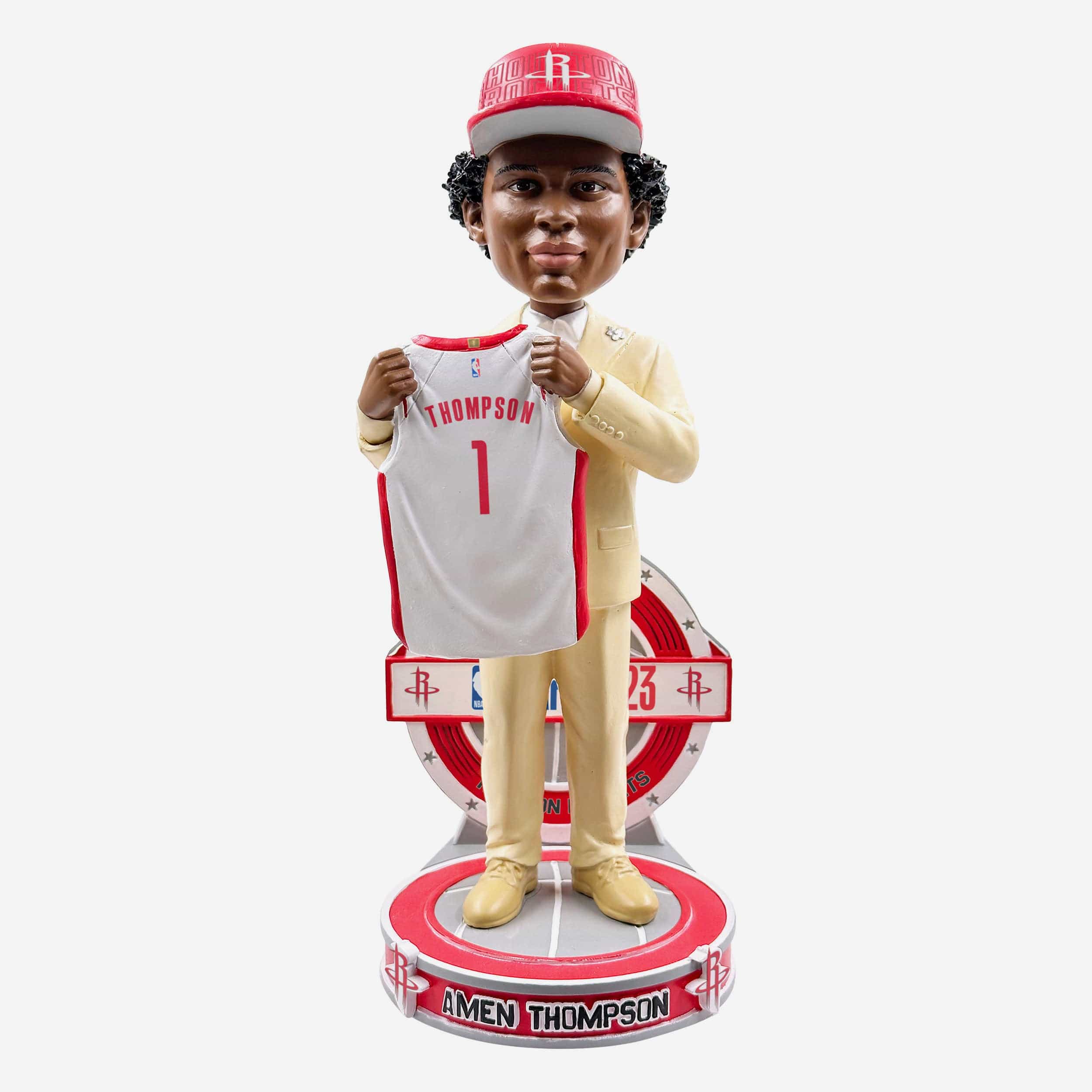 Amen Thompson Houston Rockets 2023 Draft Pick Bobblehead
