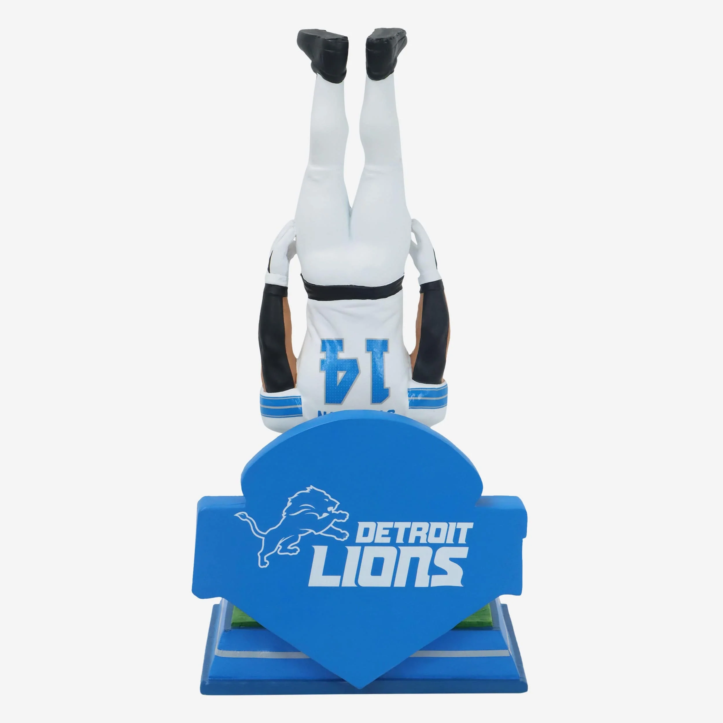 Amon Ra St Brown Detroit Lions Headstand Touchdown Celebration Bobblehead - Image 5