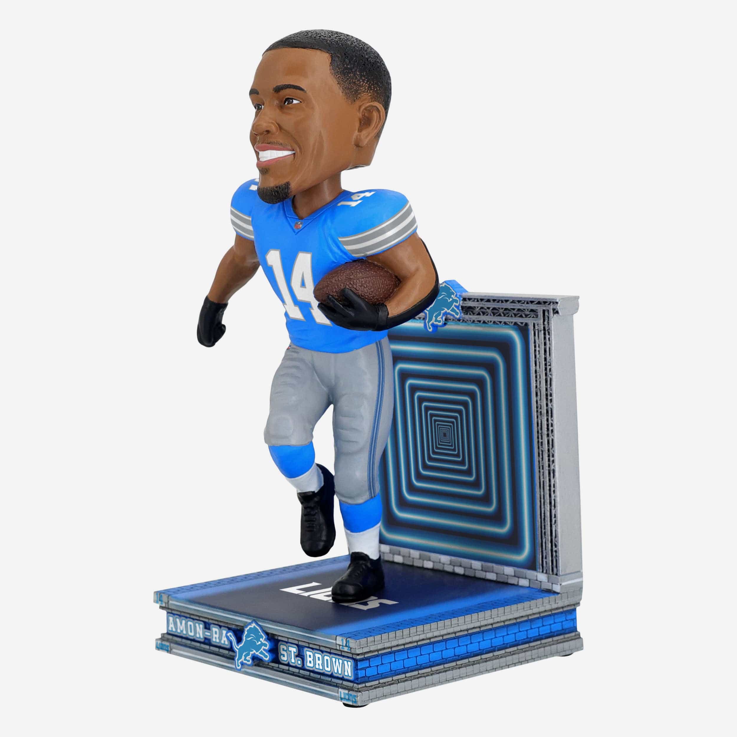 Amon-Ra St Brown Detroit Lions Motor City Momentum Bobblehead - Image 4