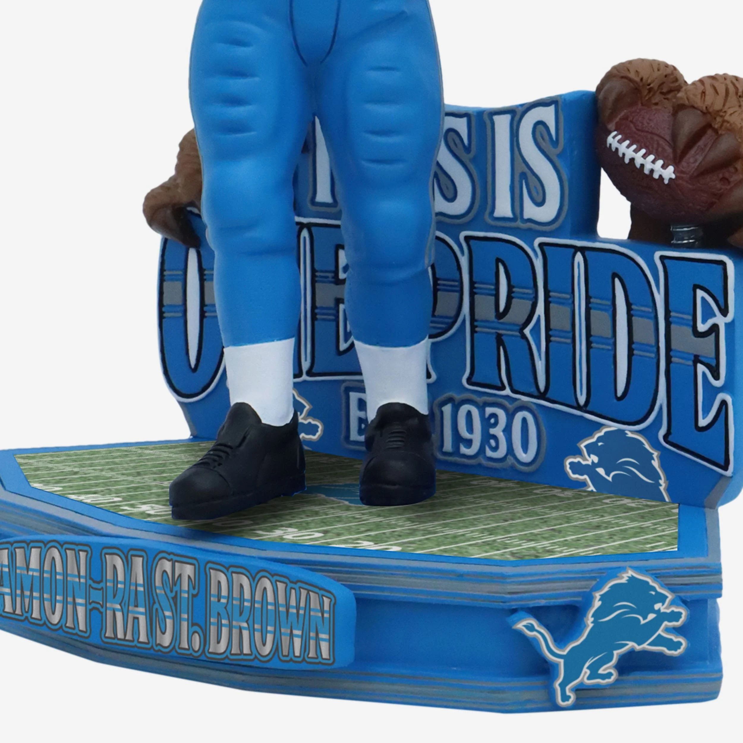 Amon-Ra St Brown Detroit Lions One Pride Bobblehead - Image 3
