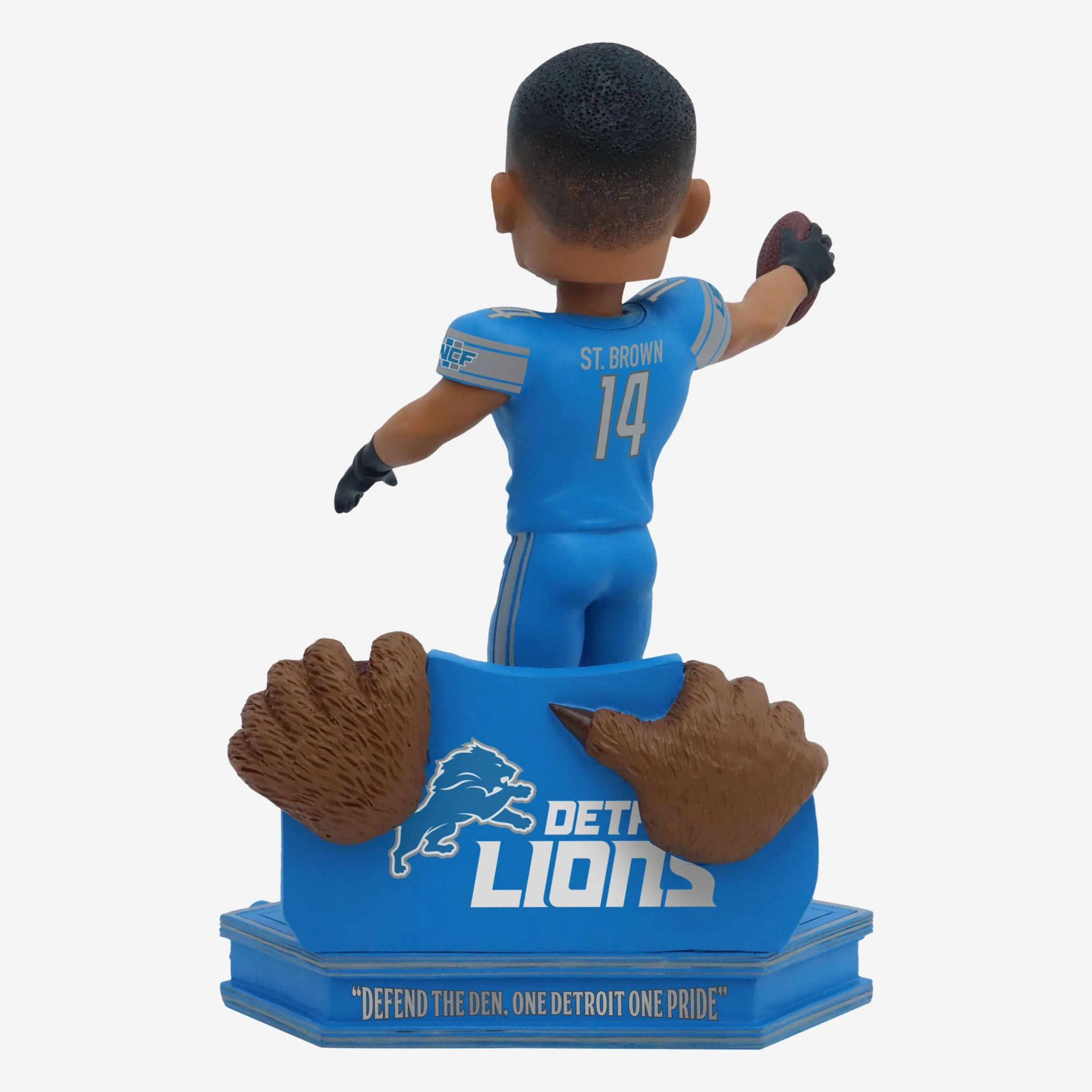 Amon-Ra St Brown Detroit Lions One Pride Bobblehead - Image 5