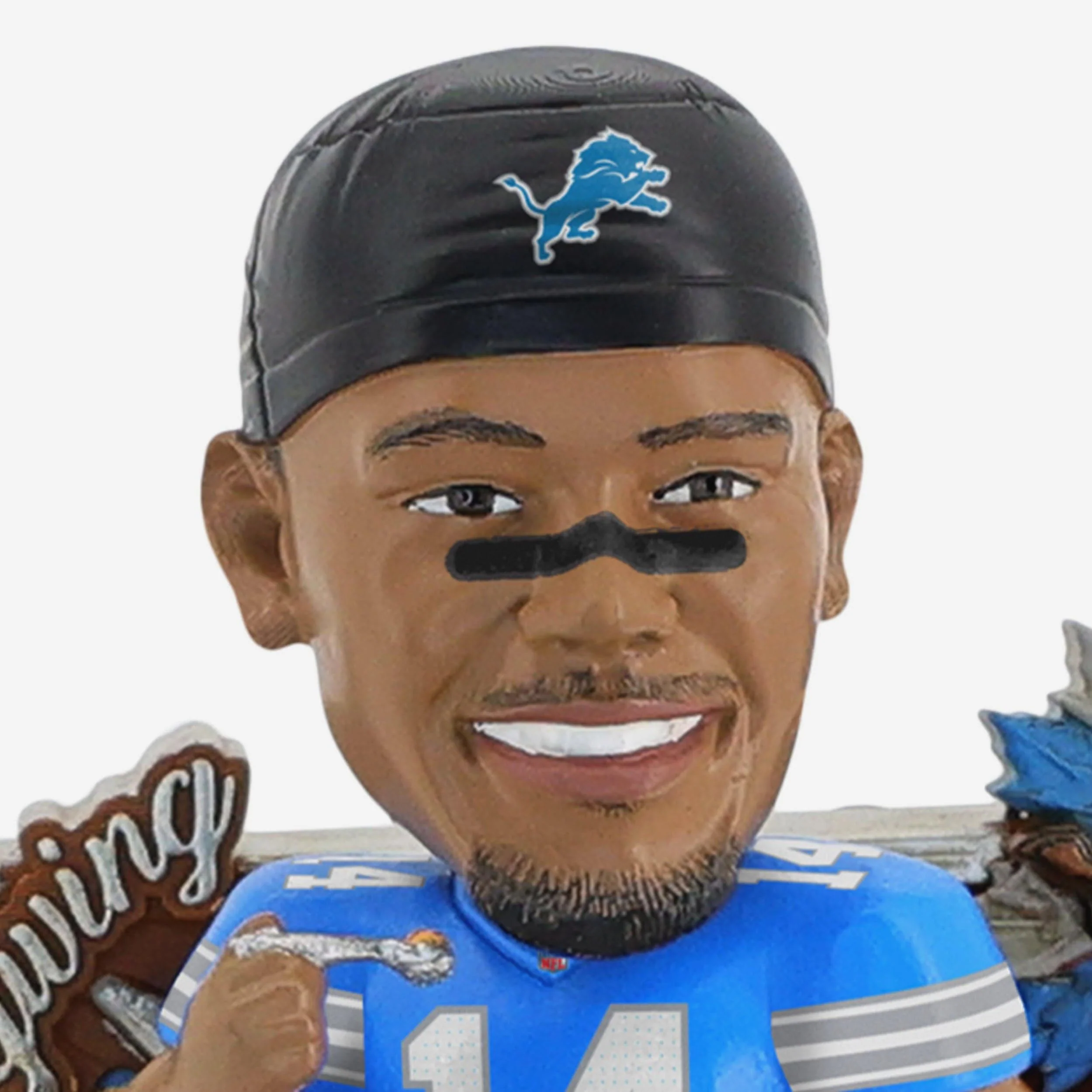Amon Ra St Brown Detroit Lions Thanksgiving Day Bobblehead - Image 2