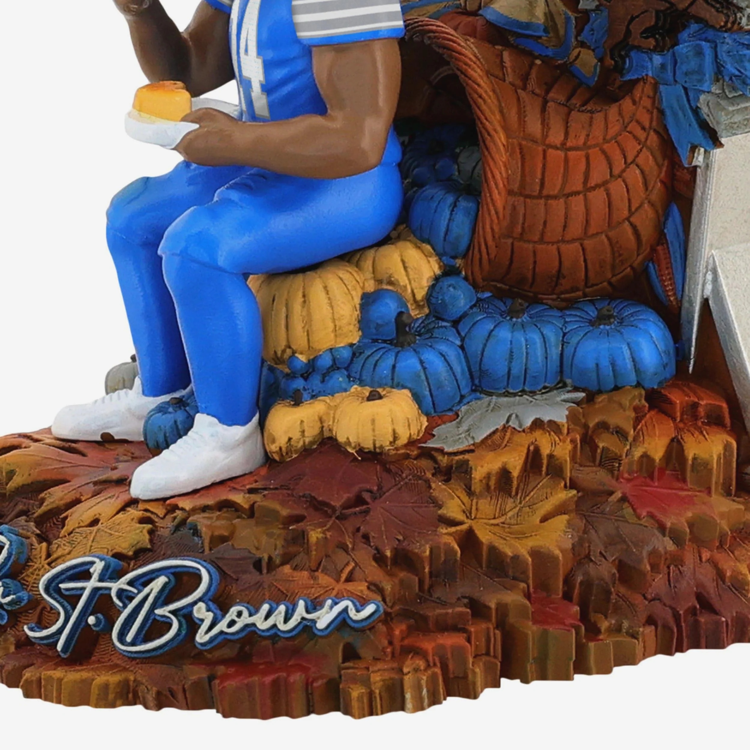Amon Ra St Brown Detroit Lions Thanksgiving Day Bobblehead - Image 3