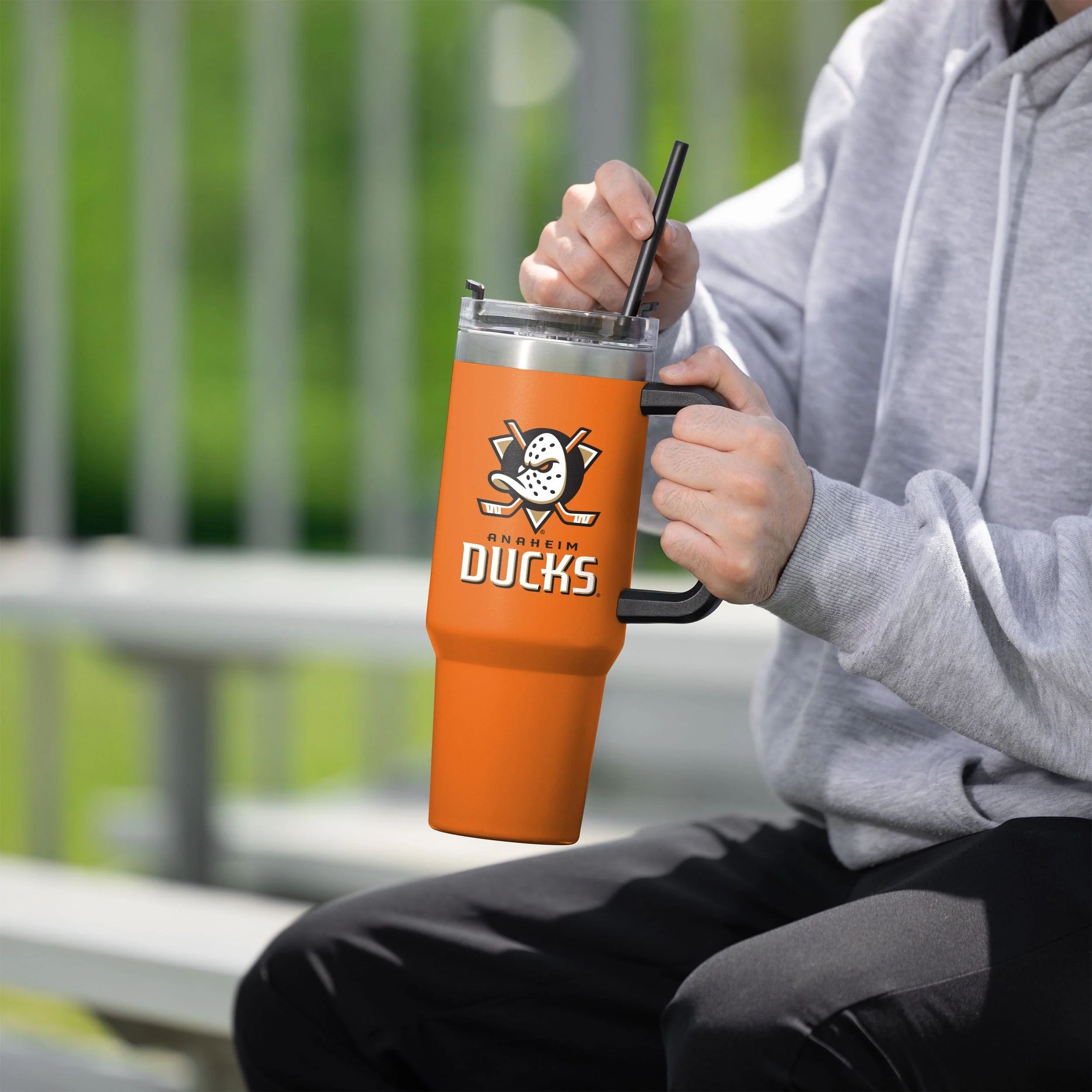 Anaheim Ducks 40 oz XL Tumbler - Image 4