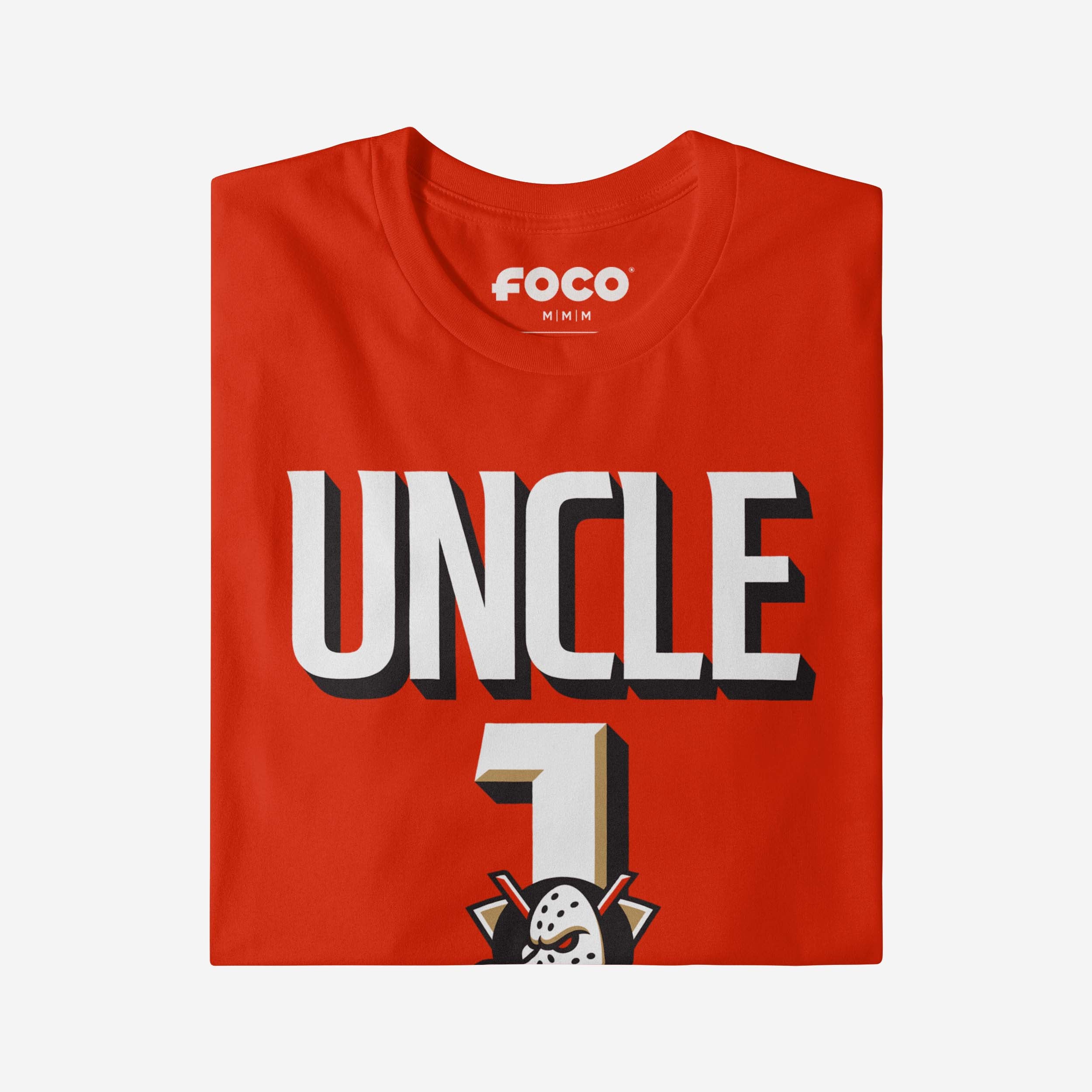 Anaheim Ducks Number 1 Uncle T-Shirt - Image 3