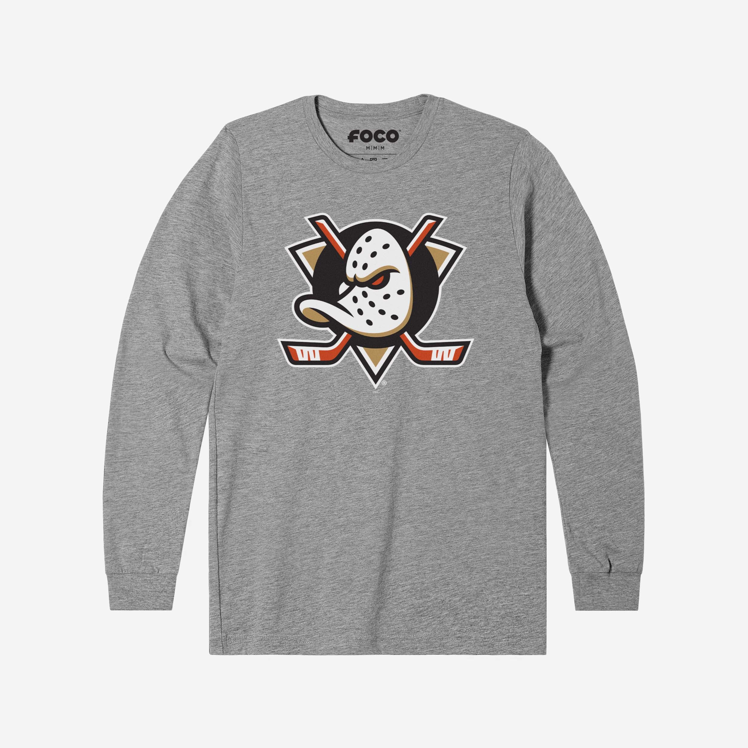 Anaheim Ducks Primary Logo Long Sleeve T-Shirt - Image 4