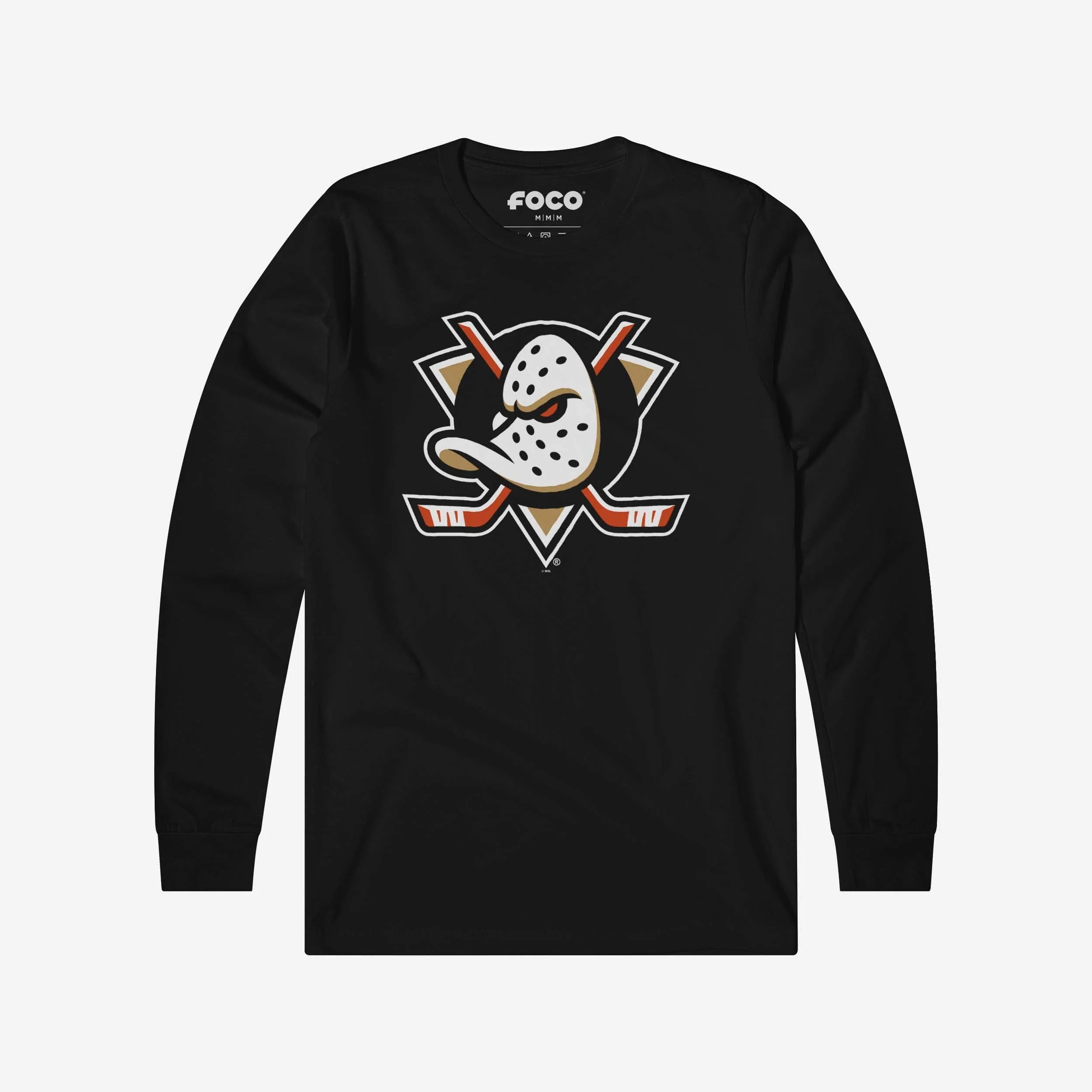 Anaheim Ducks Primary Logo Long Sleeve T-Shirt - Image 7