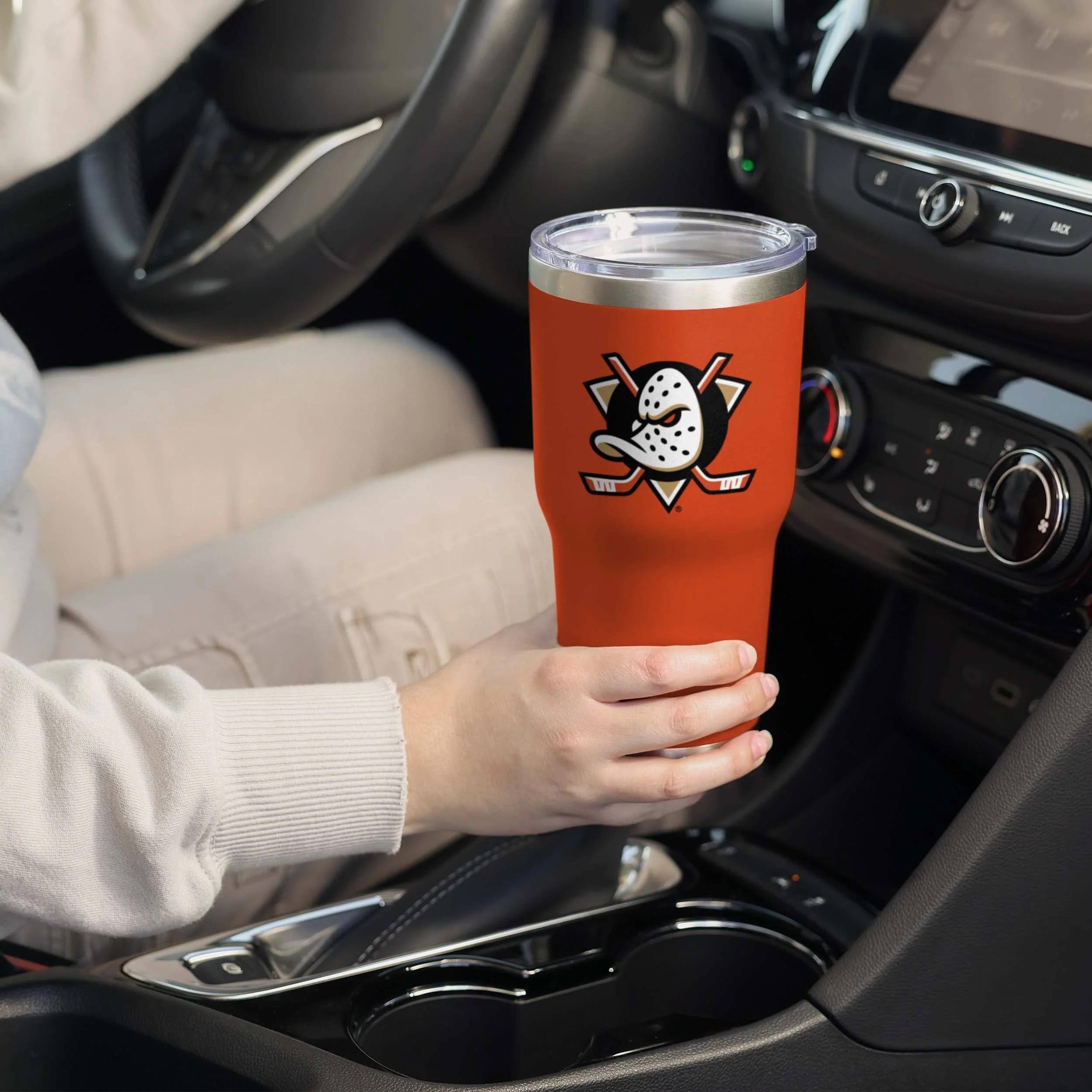Anaheim Ducks Team Logo 30 oz Tumbler - Image 2