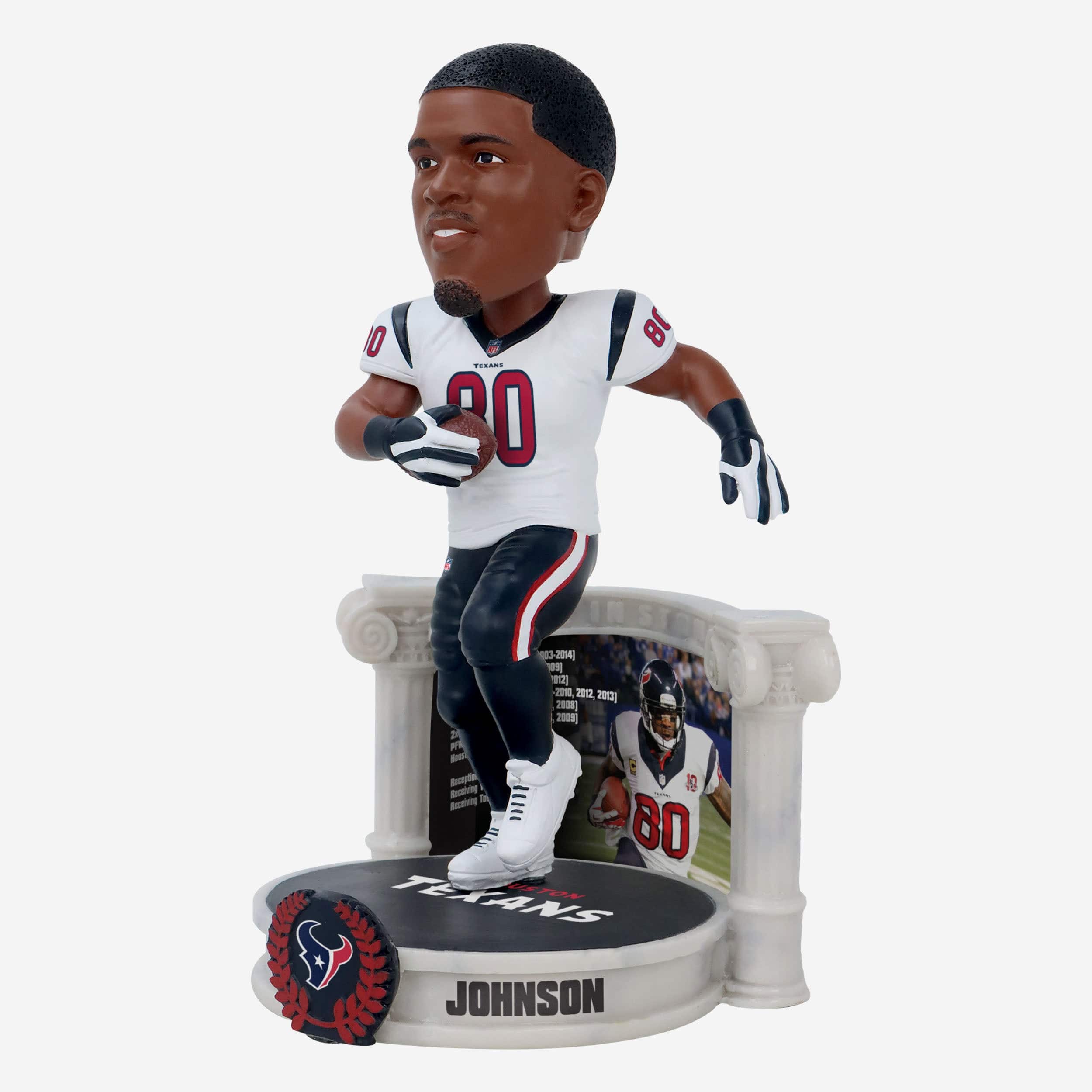 Andre Johnson Houston Texans Career Retrospective Bobblehead - Image 4