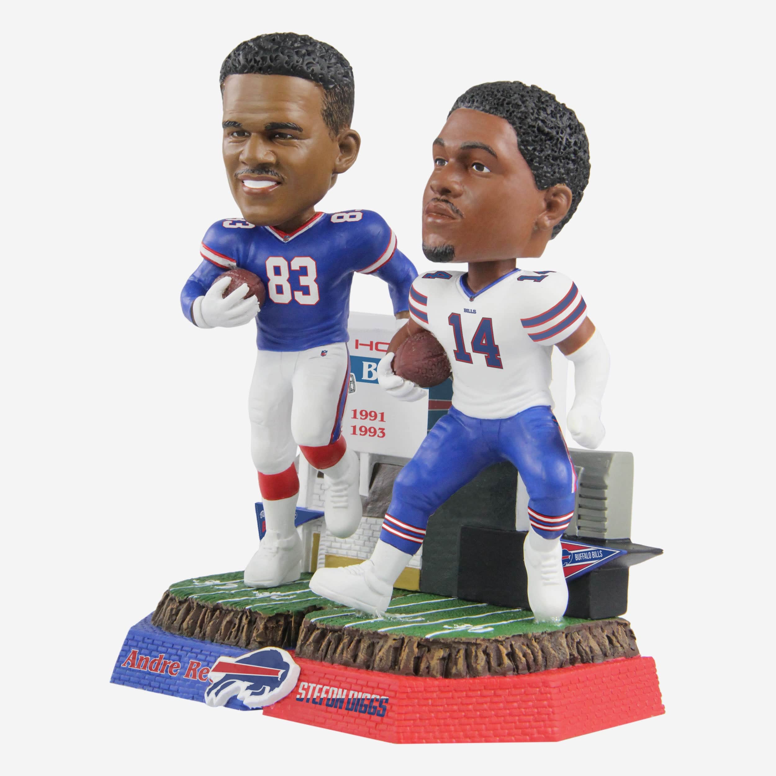 Andre Reed & Stefon Diggs Buffalo Bills Then And Now Bobblehead - Image 5