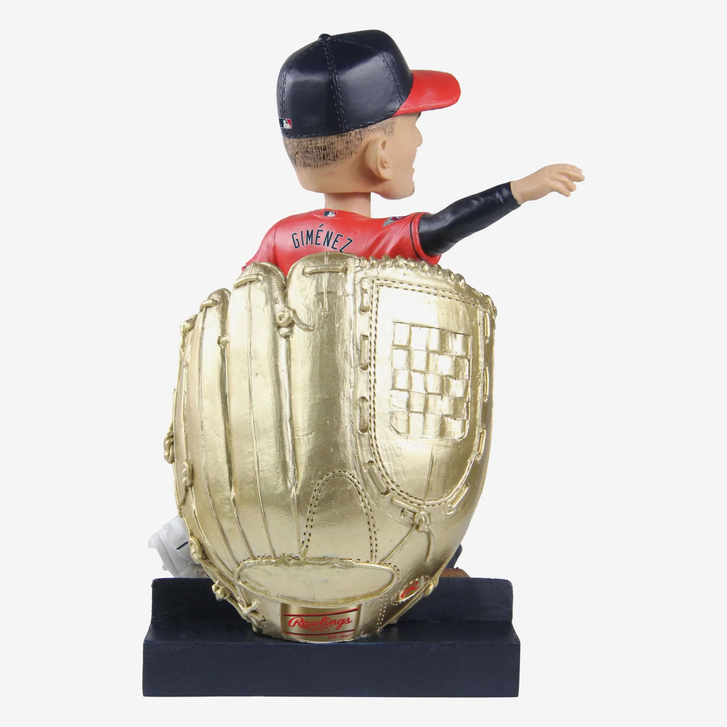Andres Gimenez Cleveland Guardians 2022 Gold Glove Bobblehead - Image 5