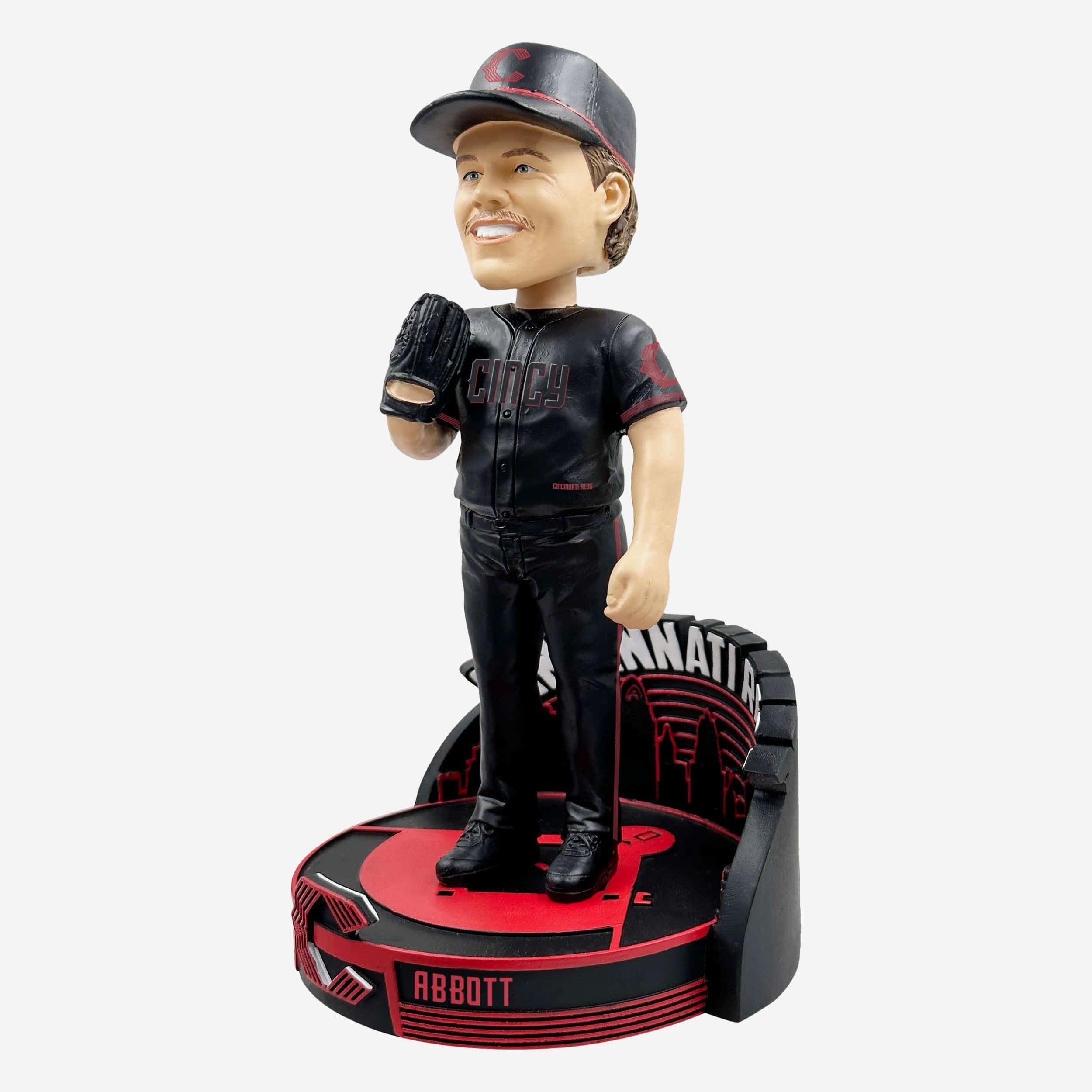 Andrew Abbott Cincinnati Reds 2023 City Connect Bobblehead - Image 4