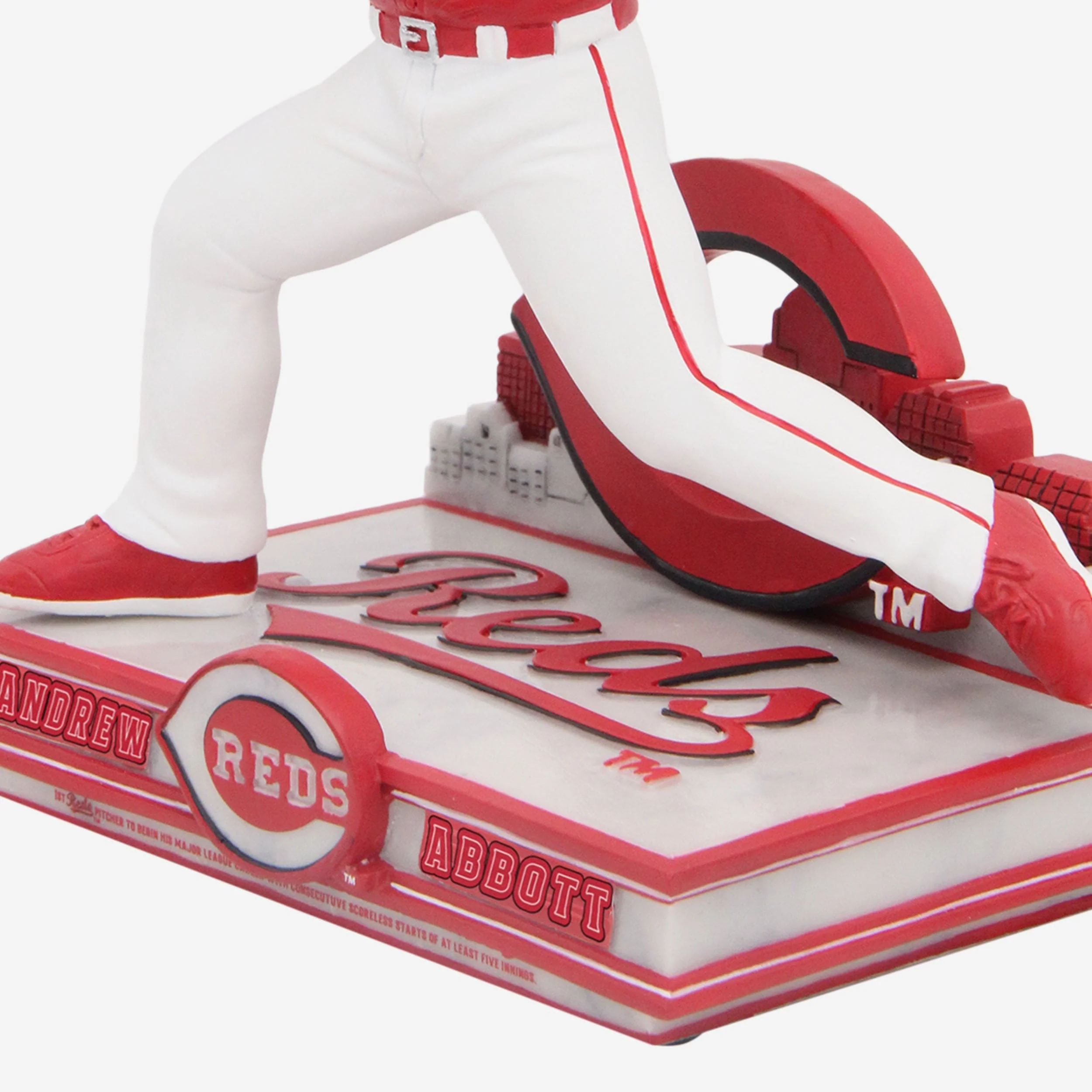 Andrew Abbott Cincinnati Reds Gamebreaker Bobblehead - Image 3