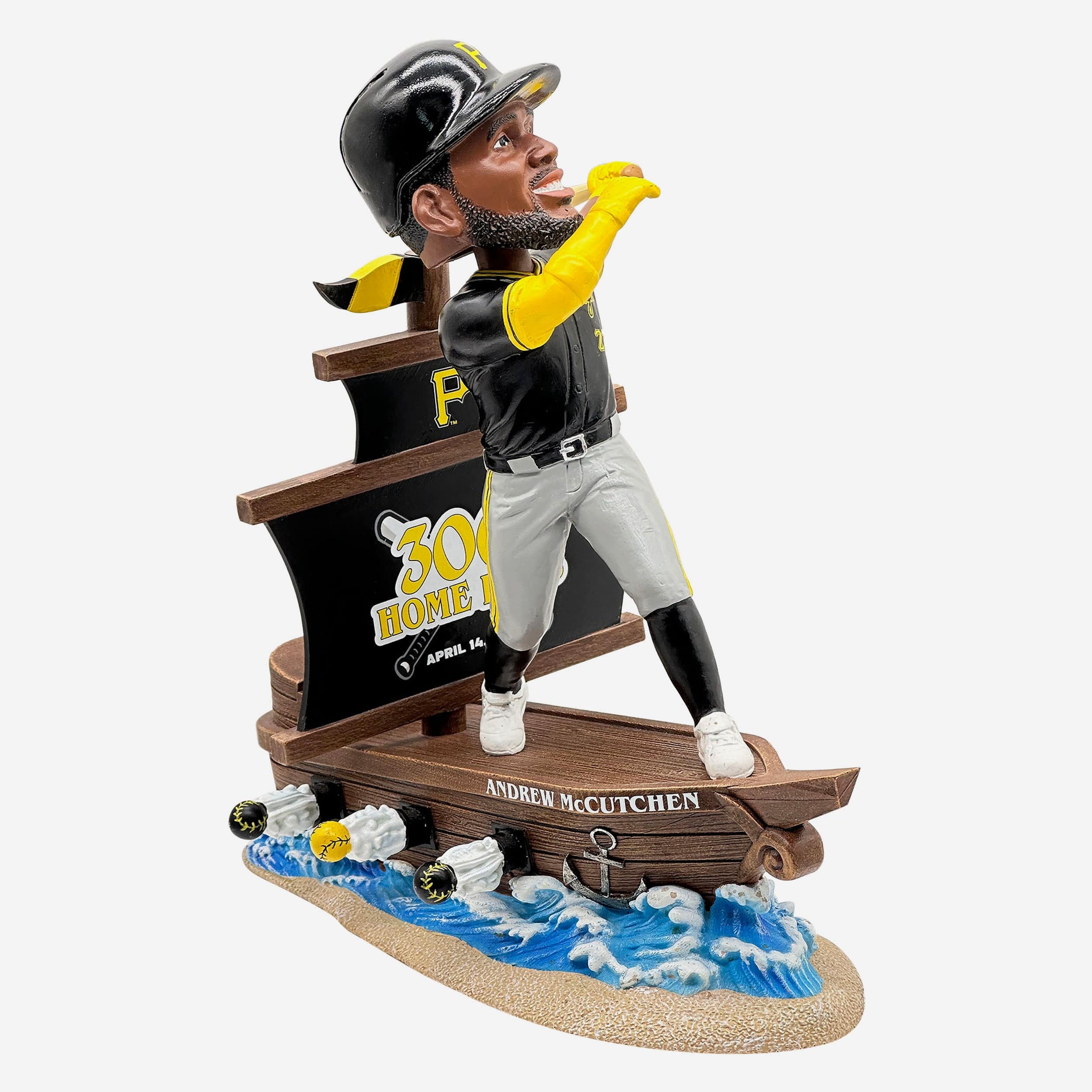 Andrew McCutchen Pittsburgh Pirates 300 Home Run Bobblehead - Image 4