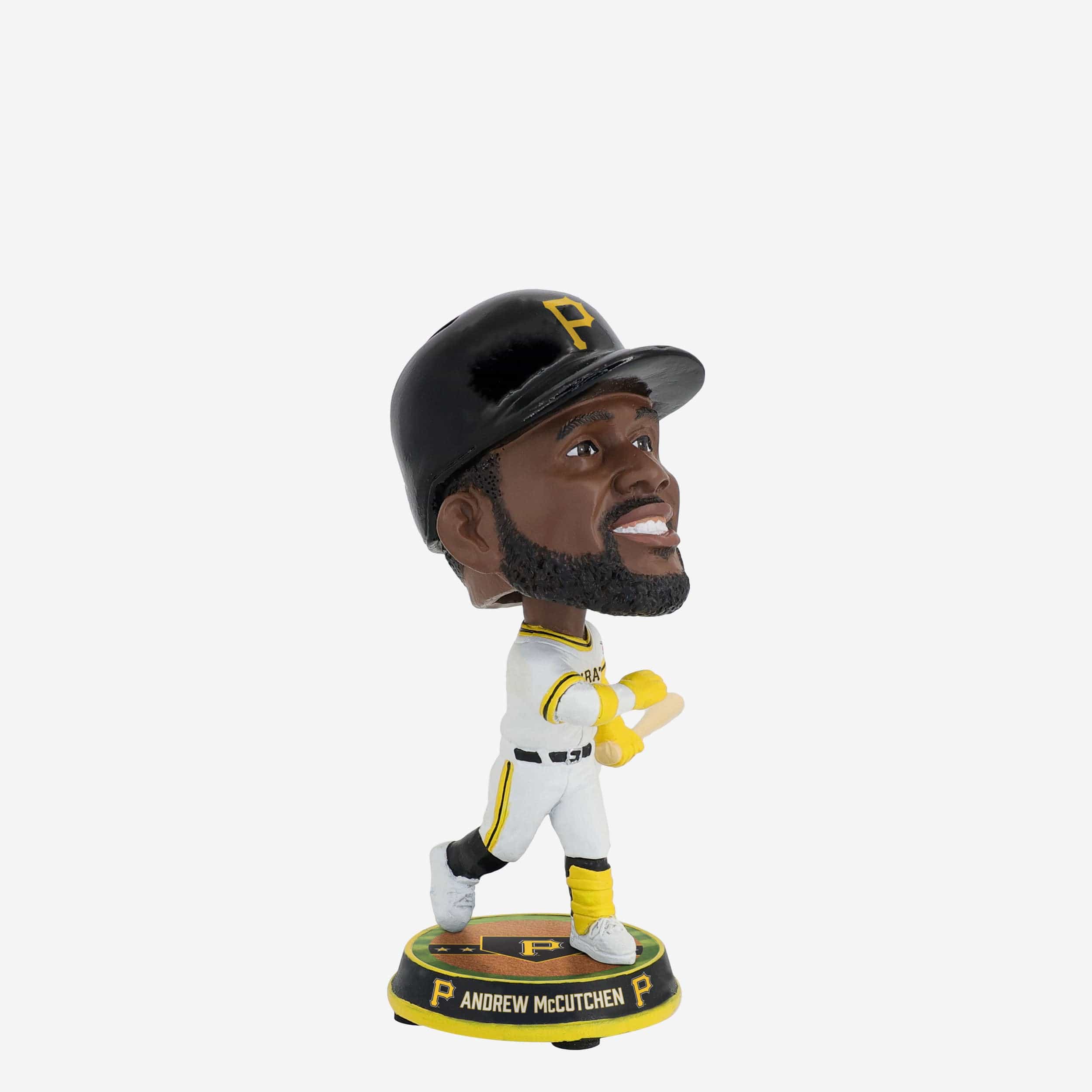 Andrew McCutchen Pittsburgh Pirates Field Stripe Mini Bighead Bobblehead