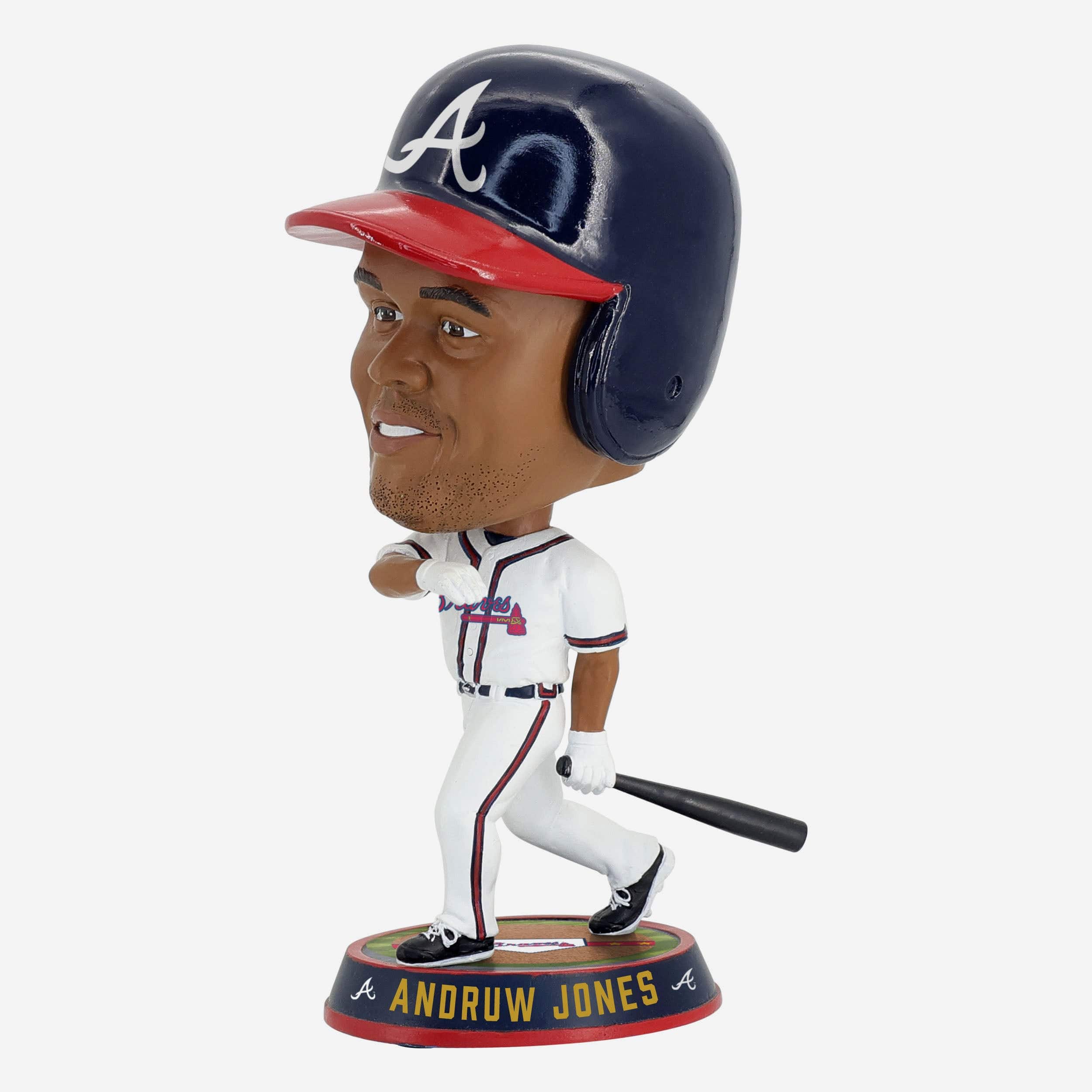 Andruw Jones Atlanta Braves Field Stripe Bighead Bobblehead