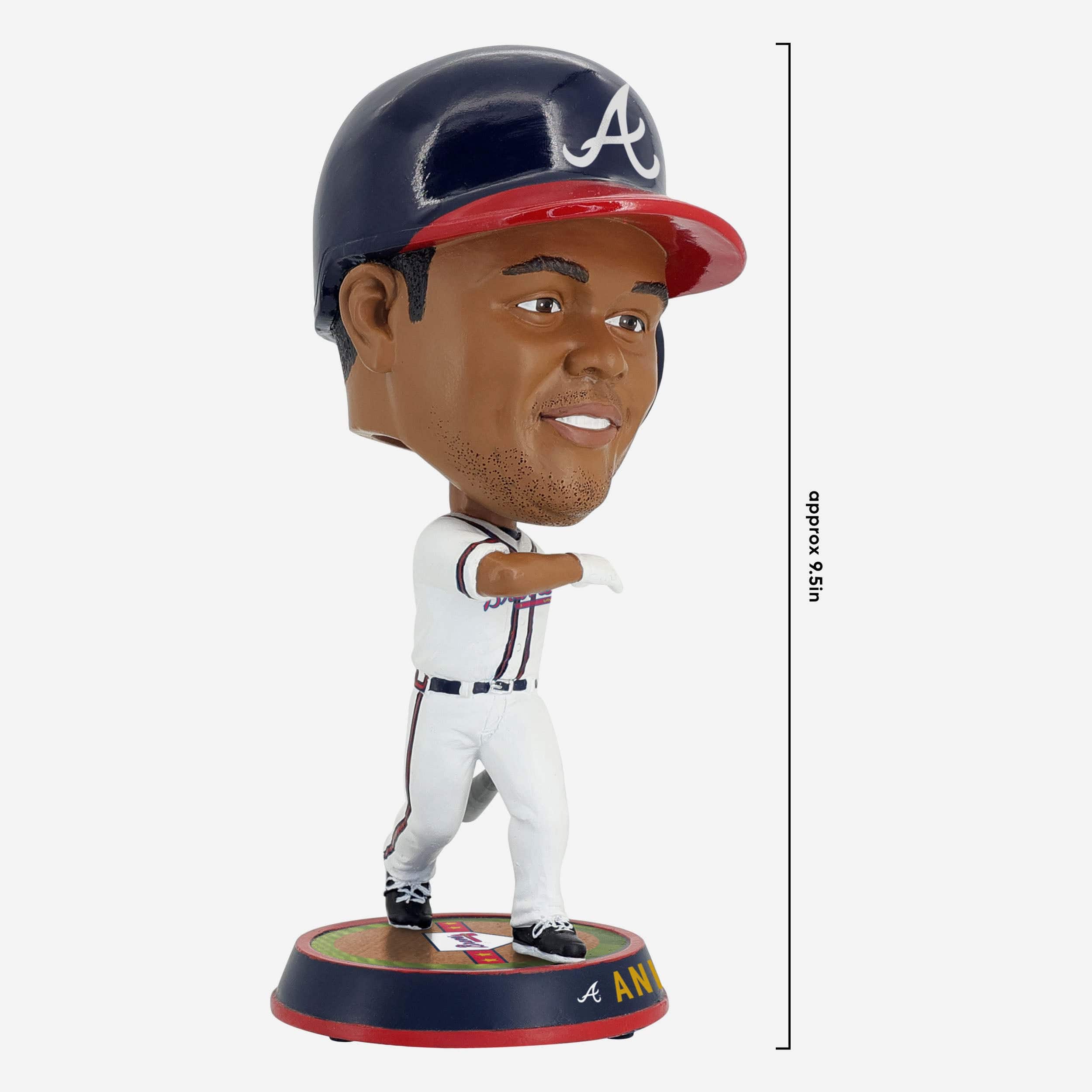 Andruw Jones Atlanta Braves Field Stripe Bighead Bobblehead - Image 4