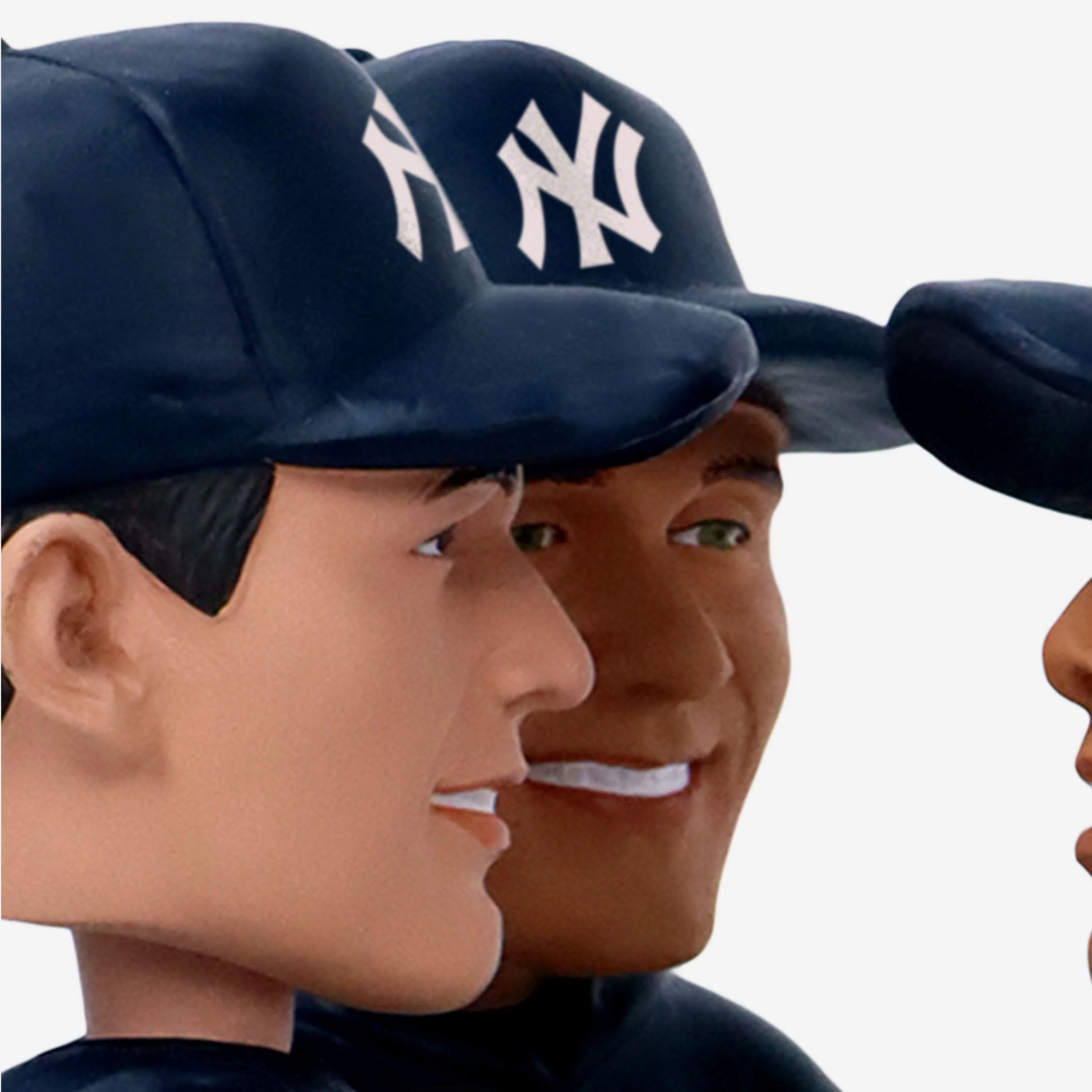 Andy Pettitte & Derek Jeter & Mariano Rivera New York Yankees Mo's Final Game Mini Bobblehead Scene - Image 3
