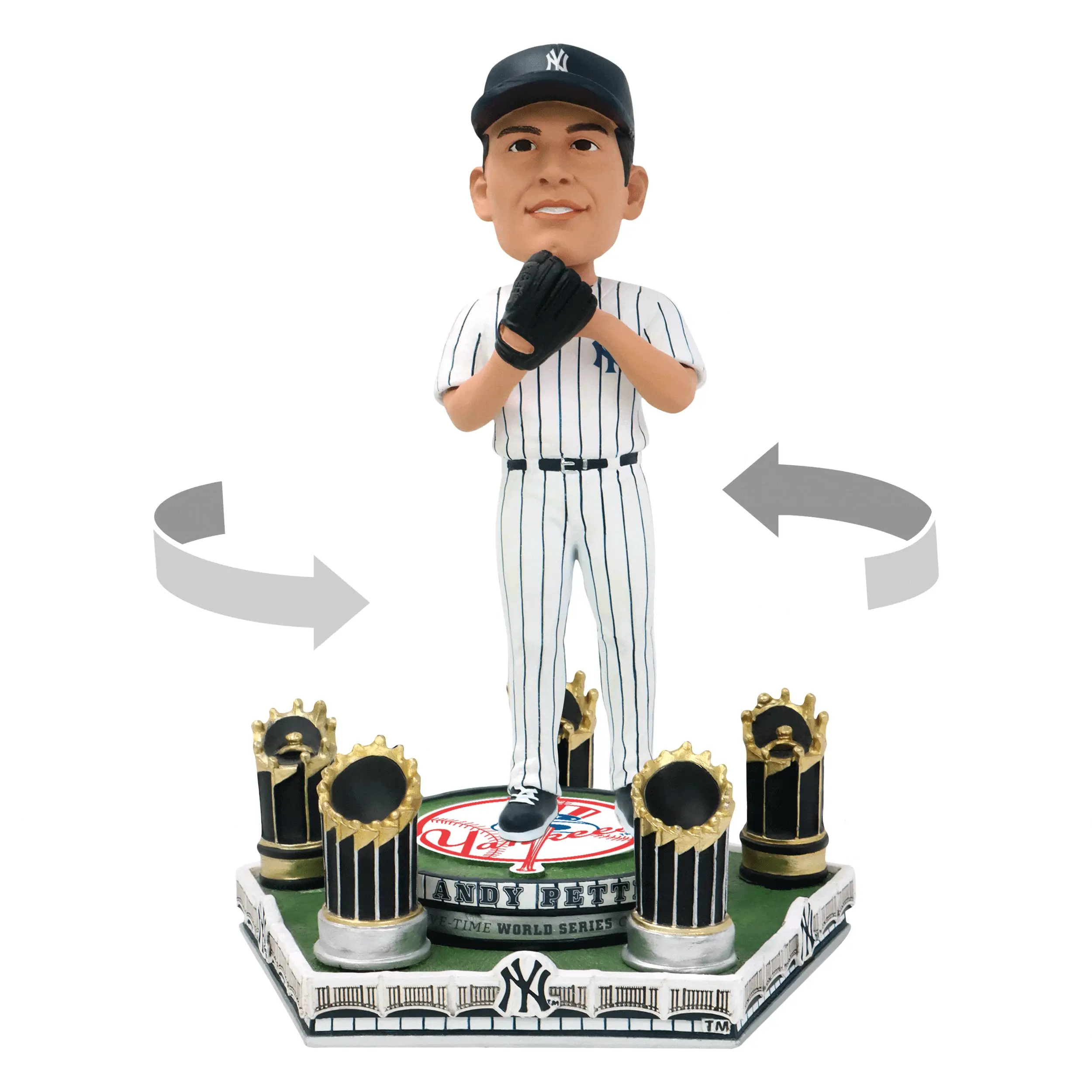 Andy Pettitte New York Yankees 5X World Series Champion Bobblehead - Image 2