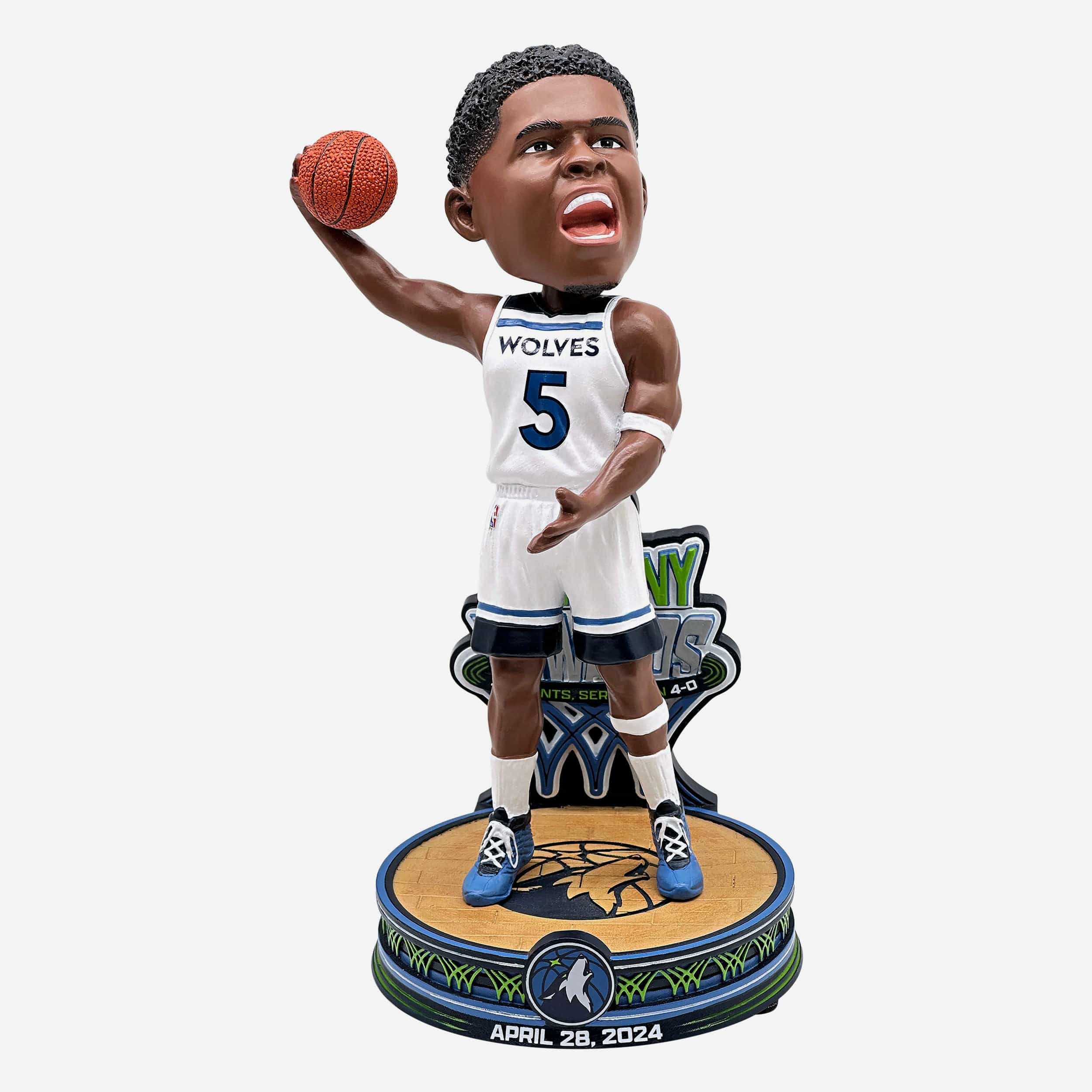 Anthony Edwards Minnesota Timberwolves Gamebreaker Bobblehead