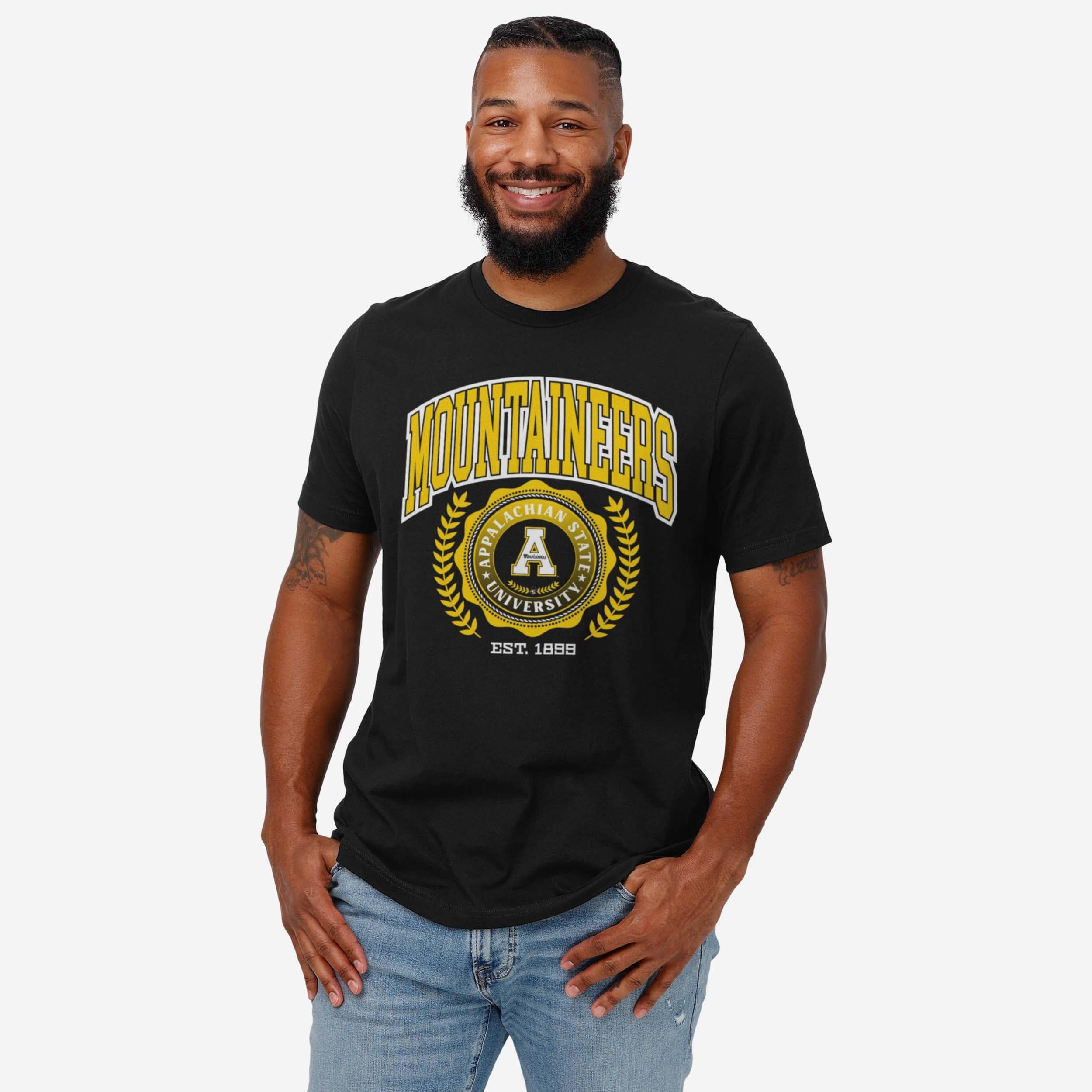 Appalachian State Mountaineers Team Crest T-Shirt - Image 6