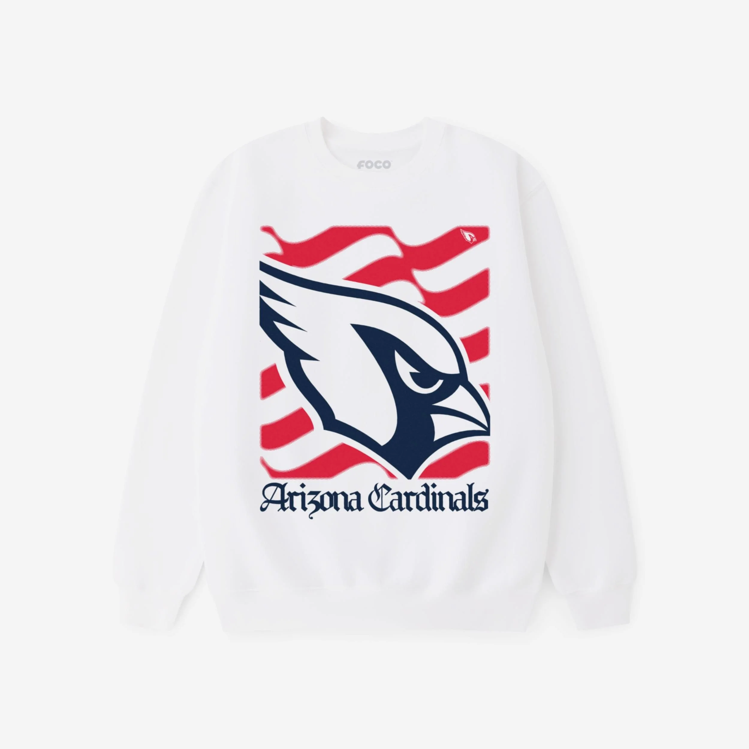 Arizona Cardinals American Heritage Wordmark Crew Neck Sweatshirt