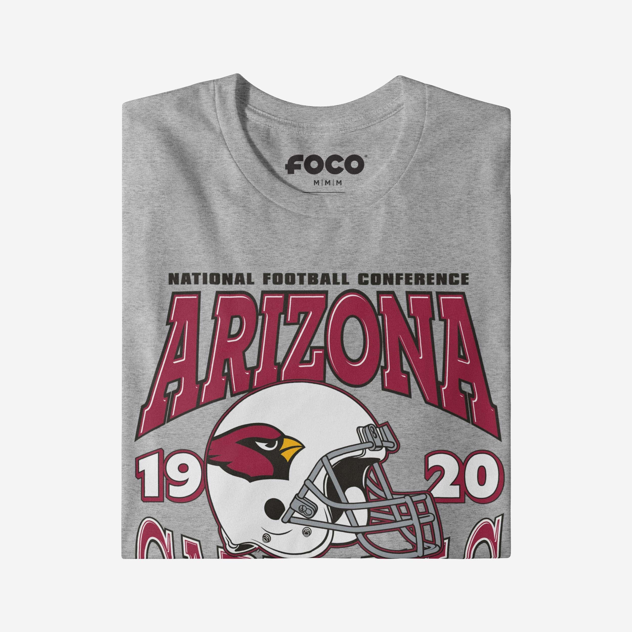 Arizona Cardinals Classic Team Helmet Long Sleeve T-Shirt - Image 3