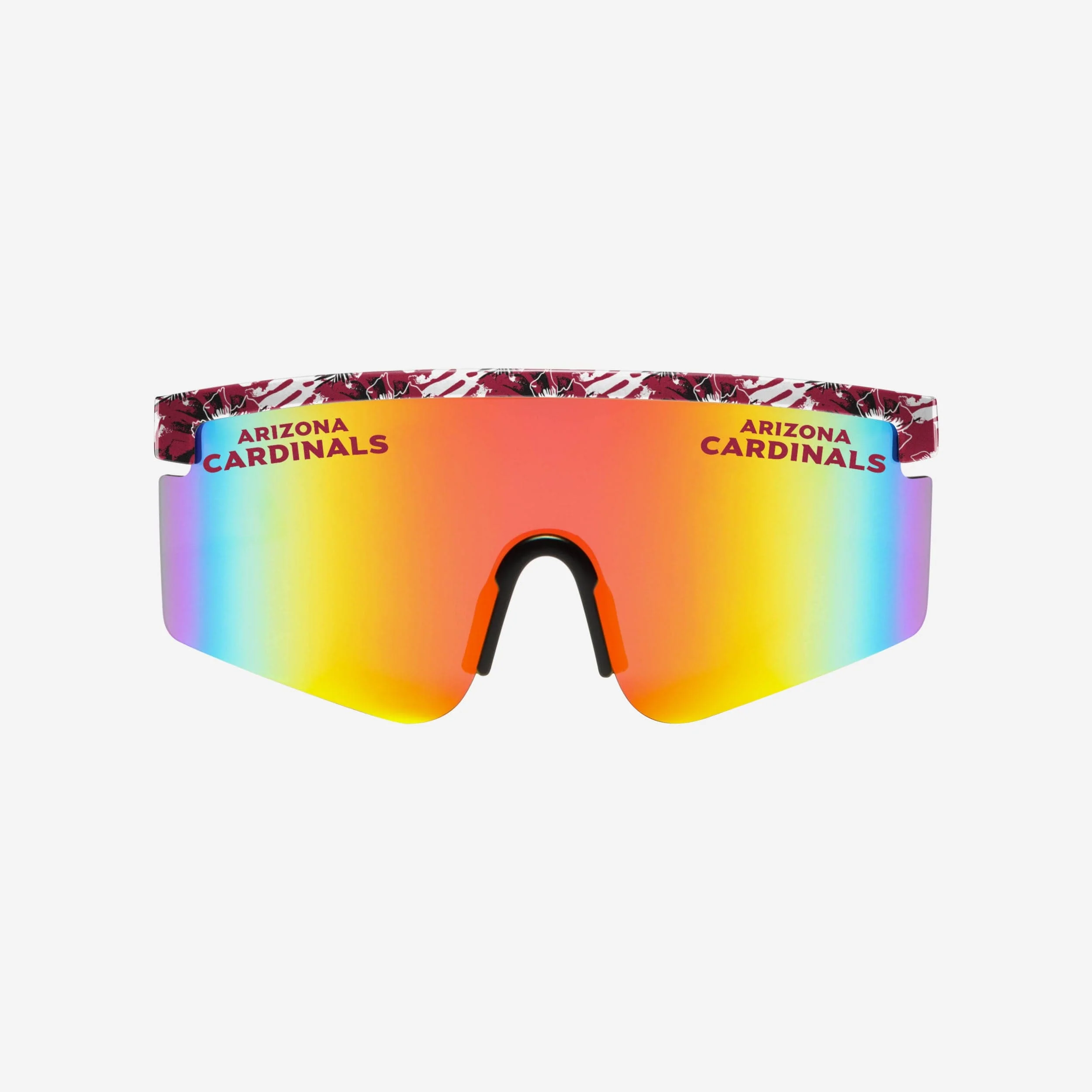 Arizona Cardinals Floral Large Frame Sunglasses - Image 2