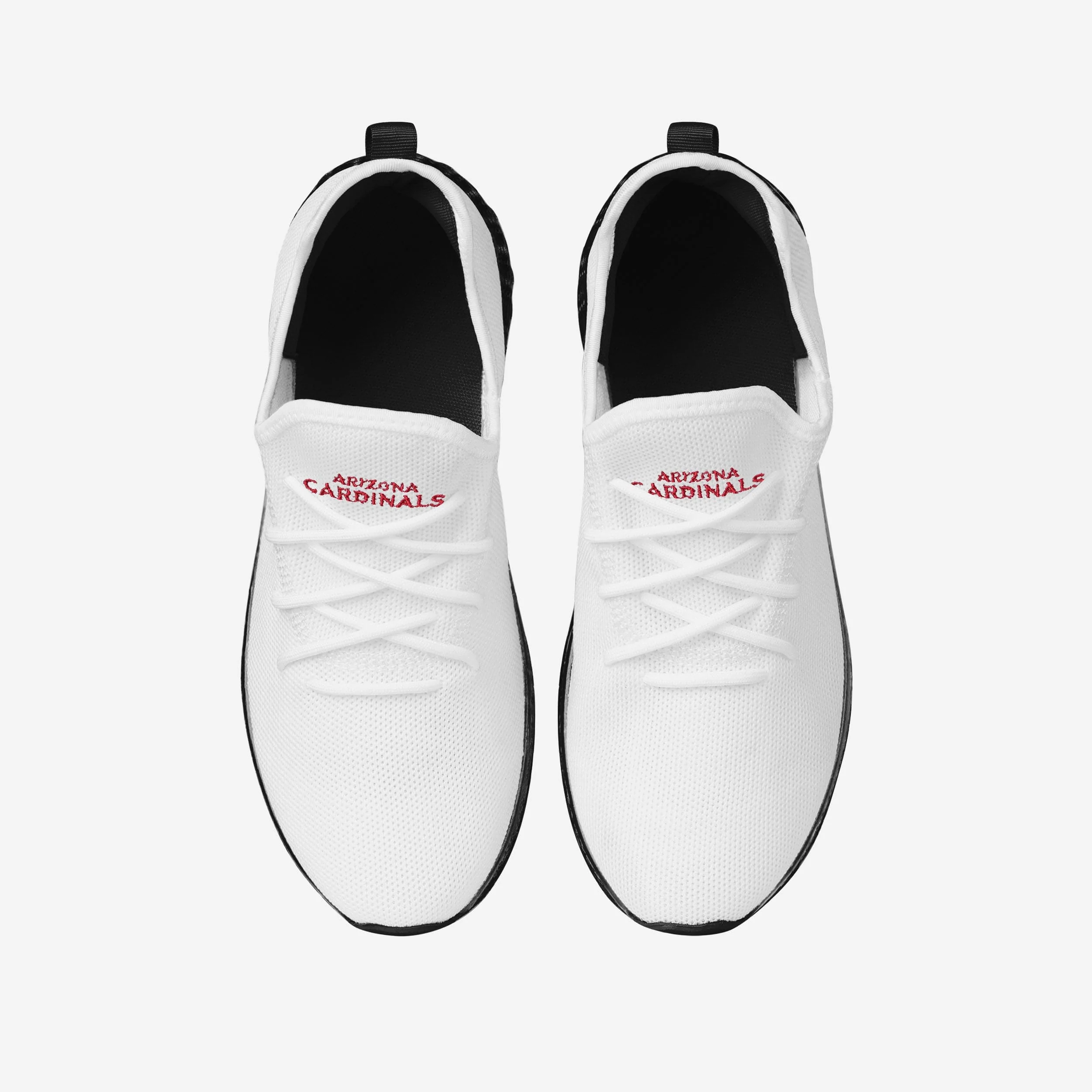 Arizona Cardinals Gradient Midsole White Sneakers - Image 4