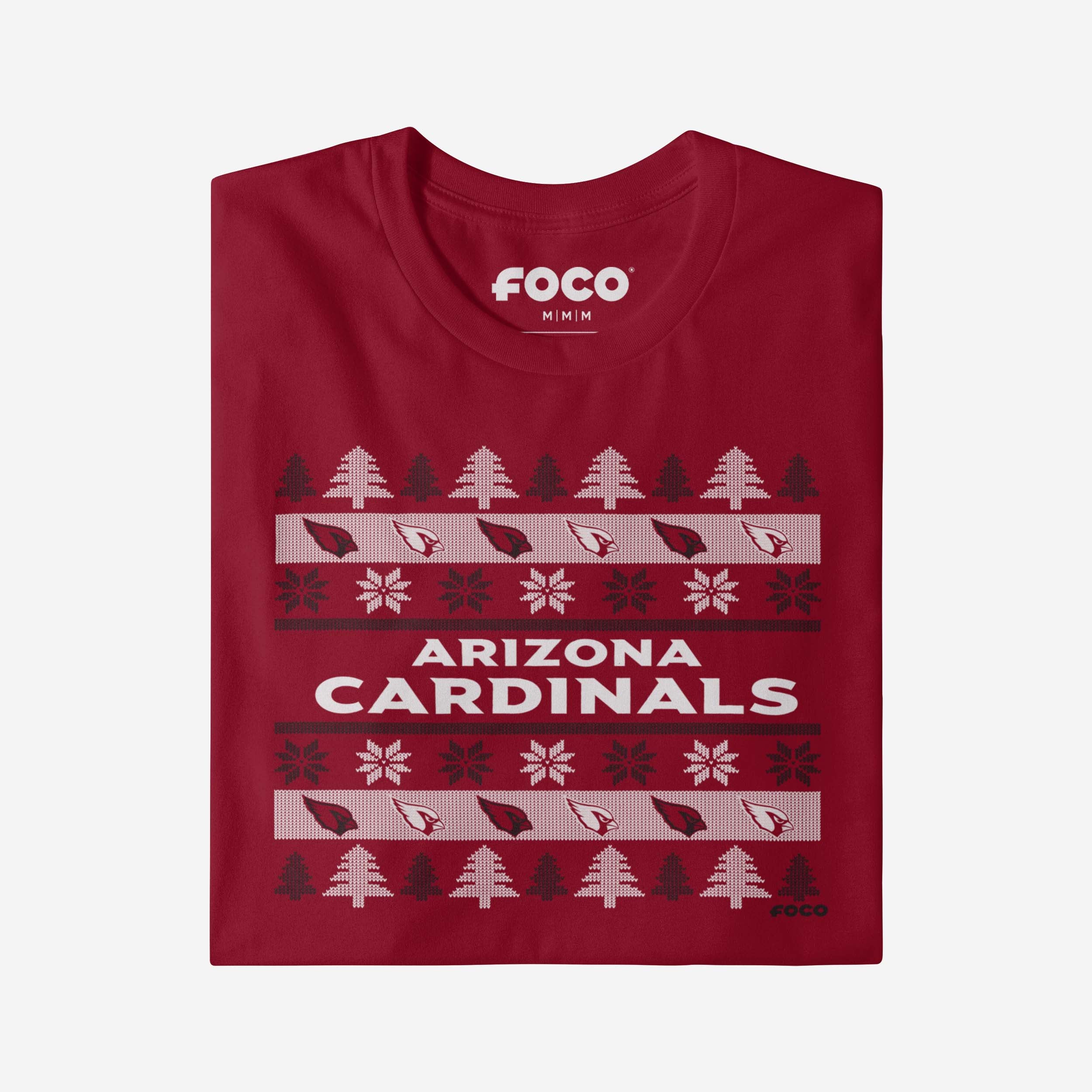 Arizona Cardinals Holiday Sweater T-Shirt - Image 4