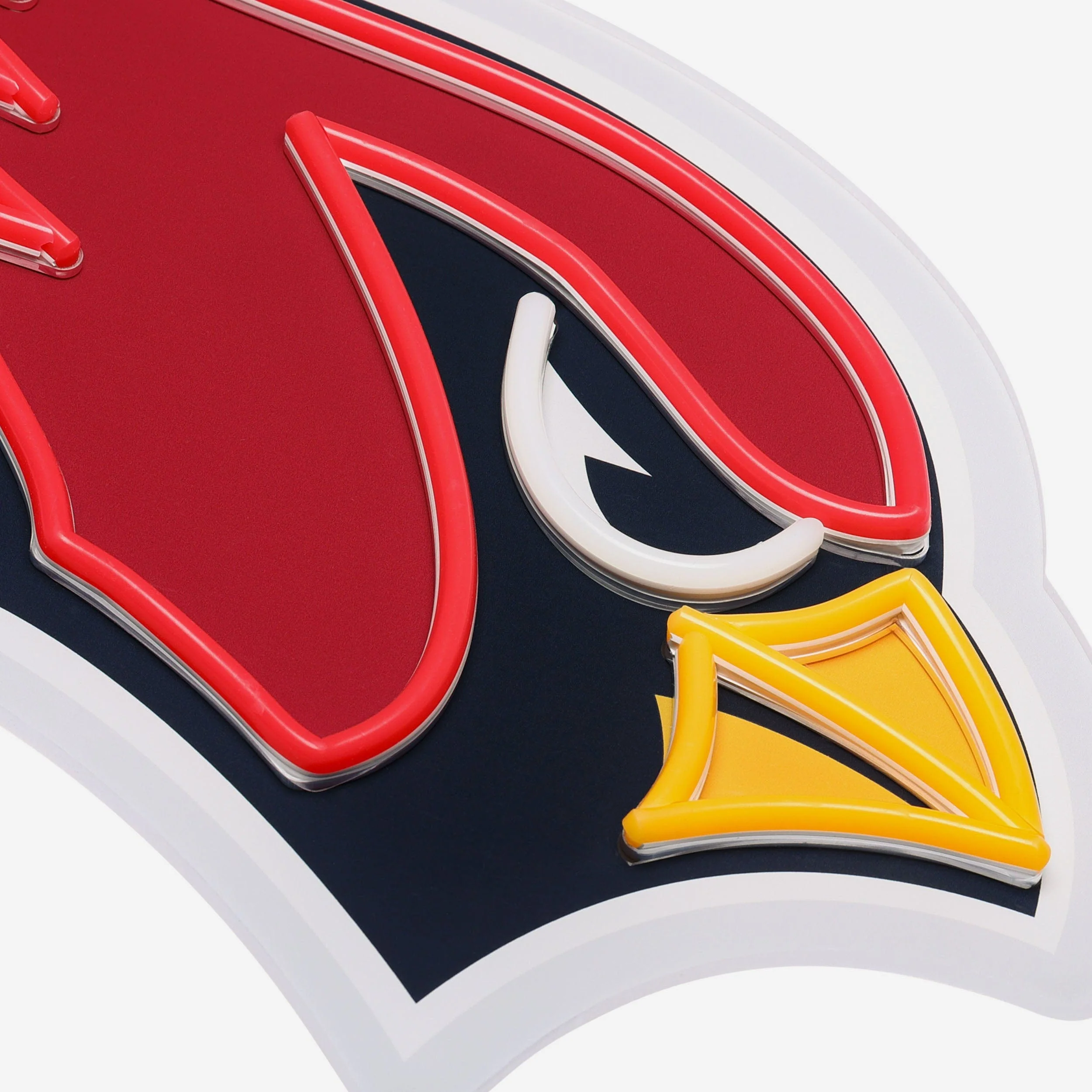 Arizona Cardinals LED Neon Light Up Team Logo Sign - Image 4
