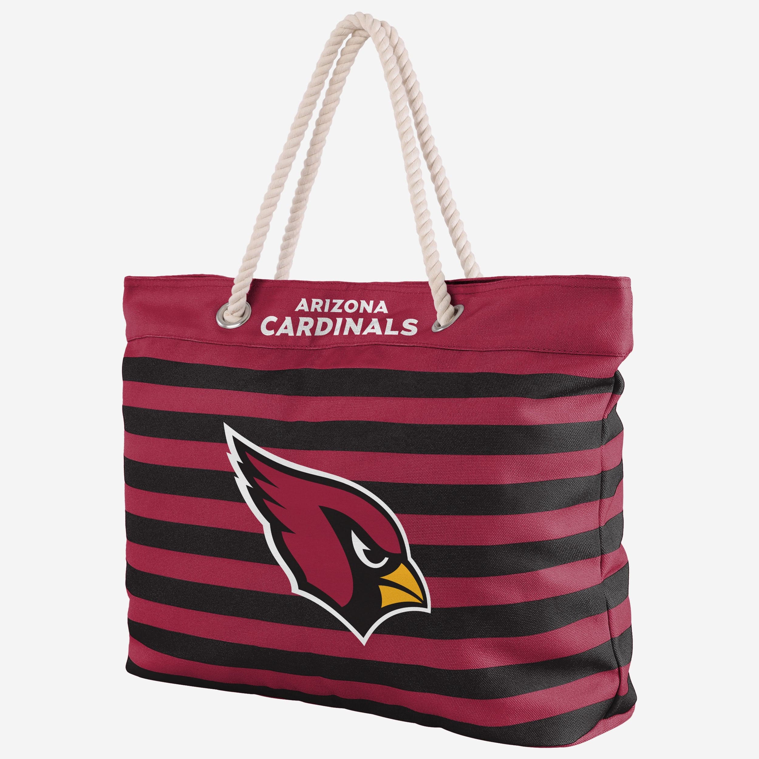 Arizona Cardinals Nautical Stripe Tote Bag - Image 2