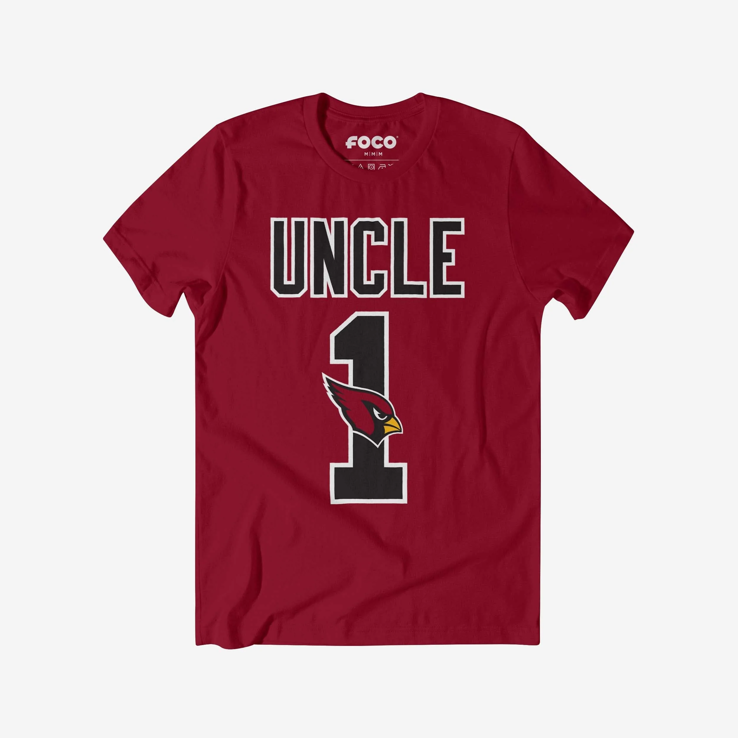 Arizona Cardinals Number 1 Uncle T-Shirt