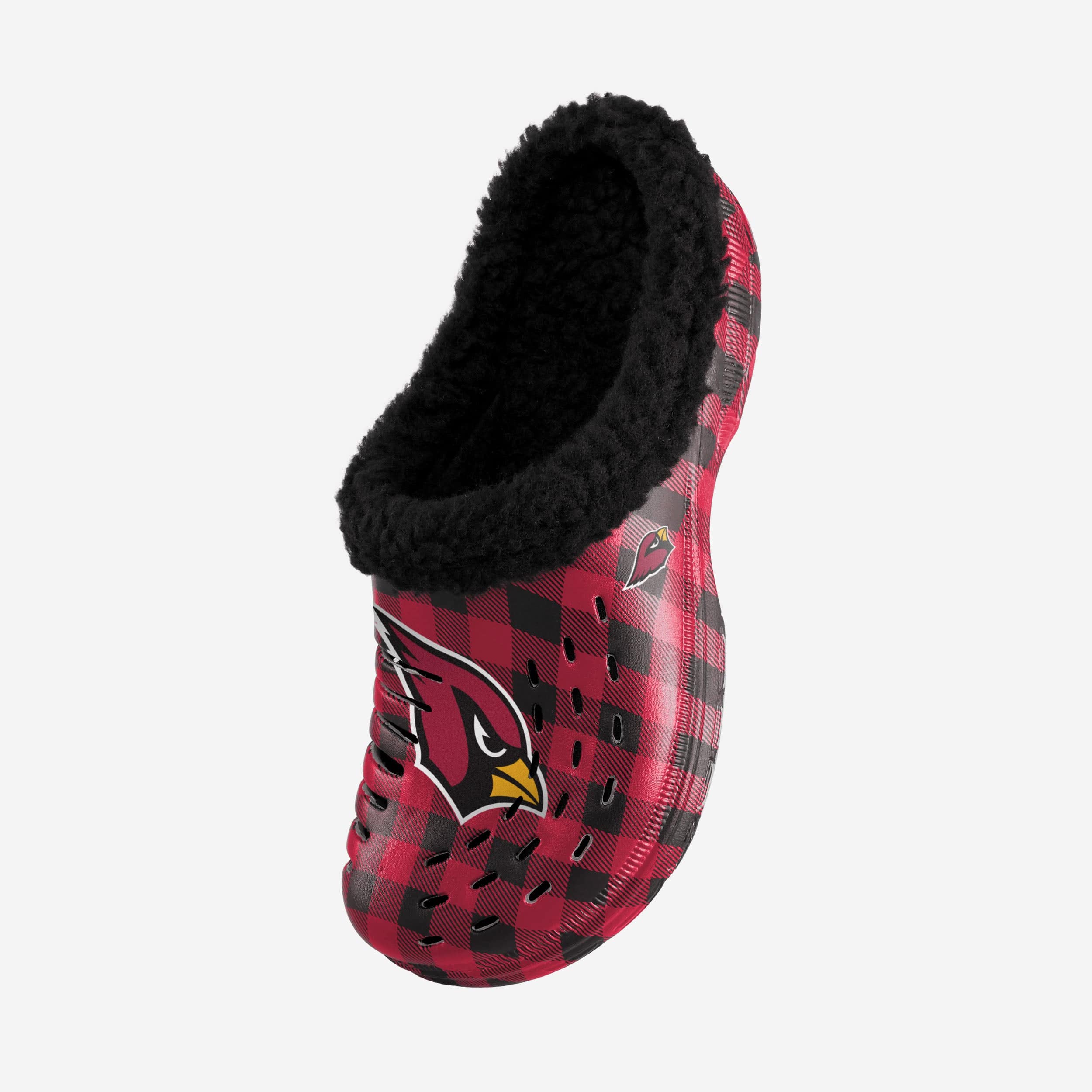 Arizona Cardinals Sherpa Lined Buffalo Check Clog - Image 2