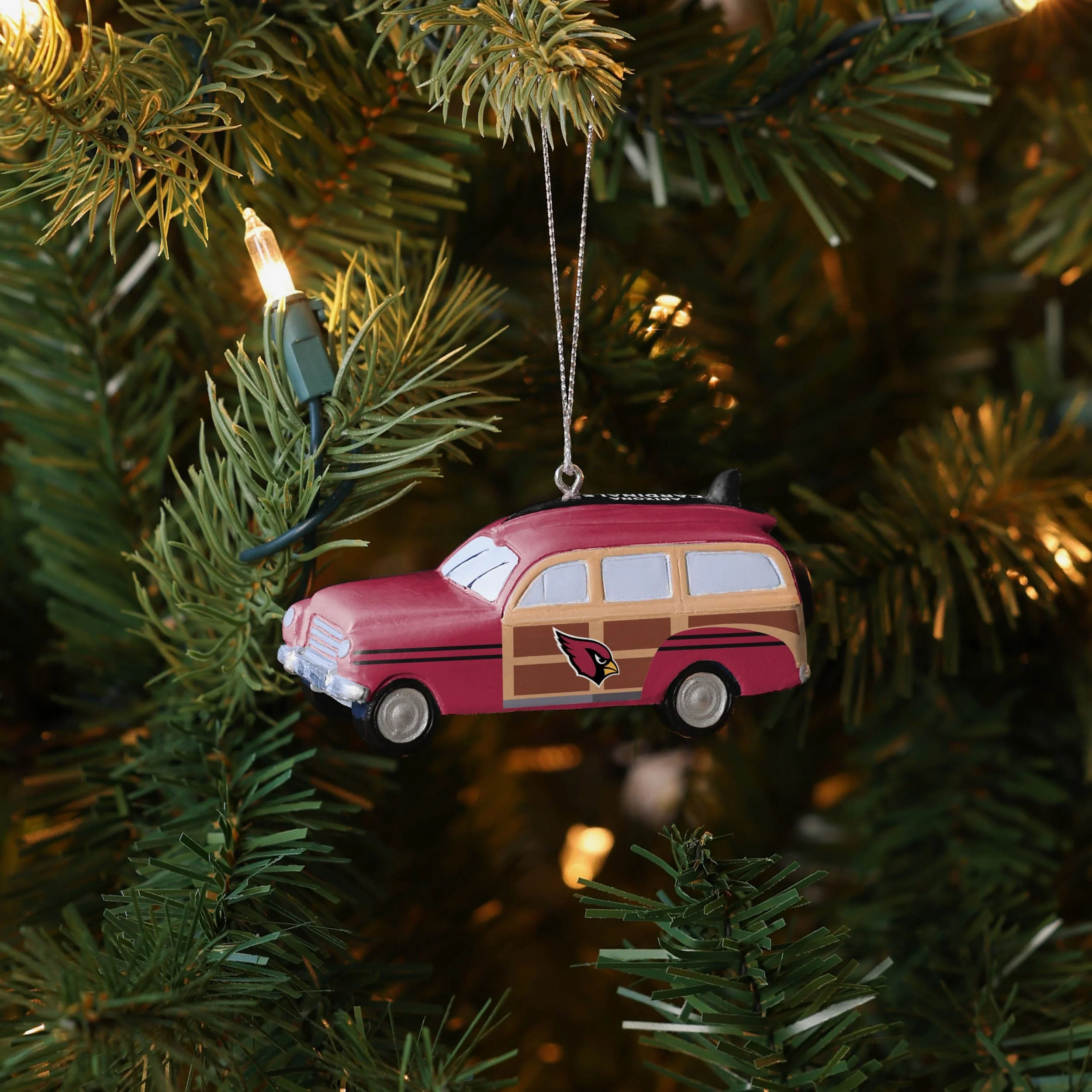 Arizona Cardinals Station Wagon Ornament - Image 4