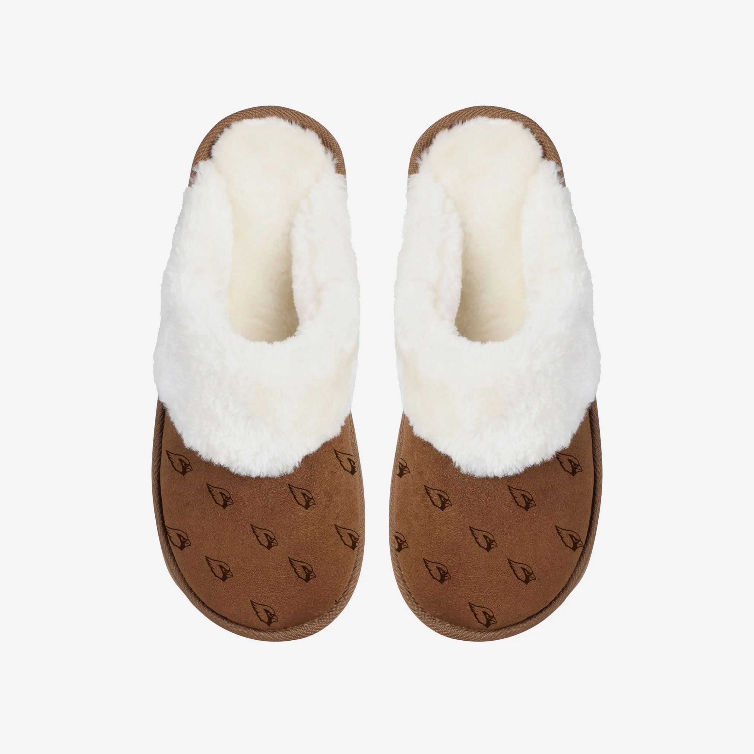 Arizona Cardinals Womens Repeat Logo Moccasin Slipper - Image 2
