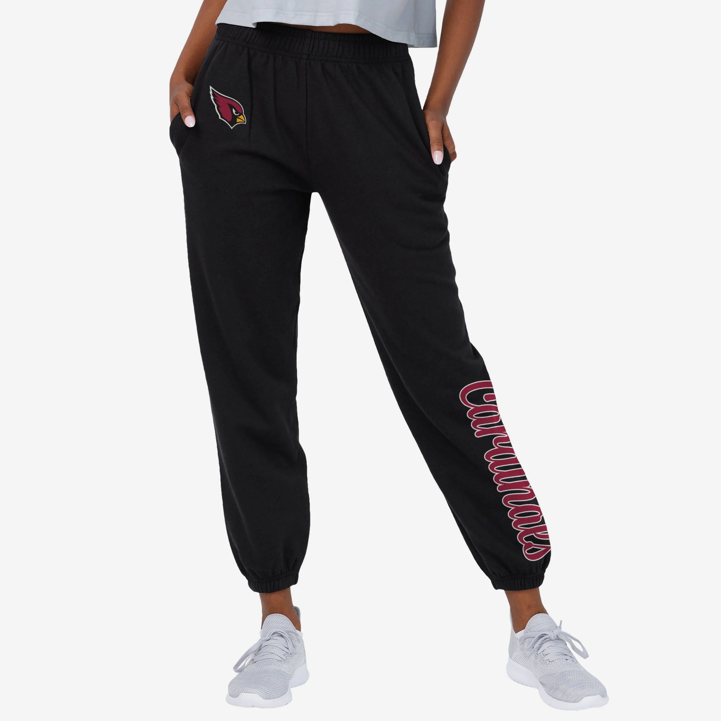 Arizona Cardinals Womens Script Wordmark Team Color Sweatpants