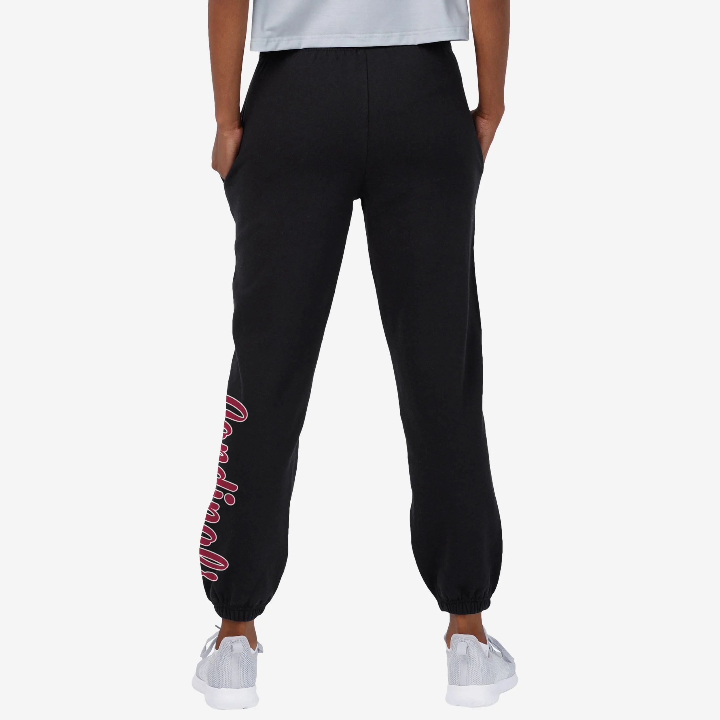 Arizona Cardinals Womens Script Wordmark Team Color Sweatpants - Image 2