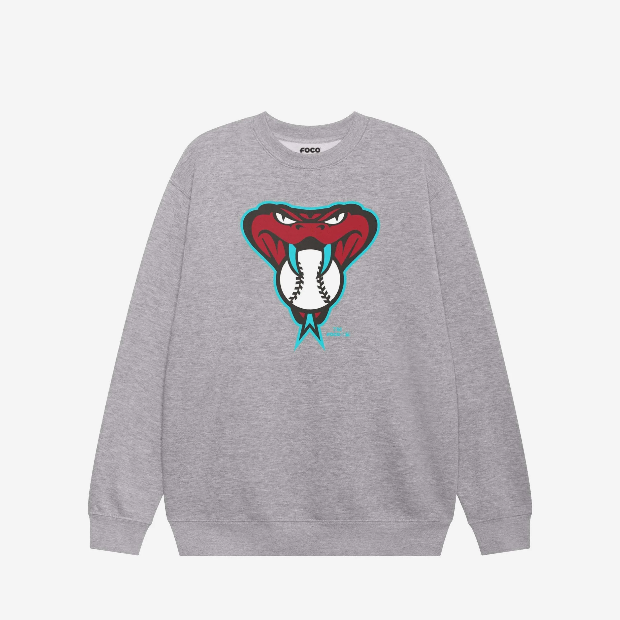 Arizona Diamondbacks Alternate Logo Crew Neck Sweatshirt - Image 3