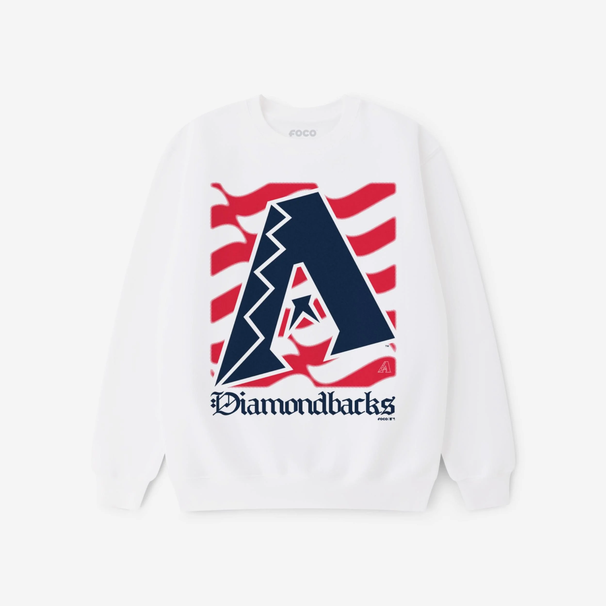 Arizona Diamondbacks American Heritage Wordmark Crew Neck Sweatshirt