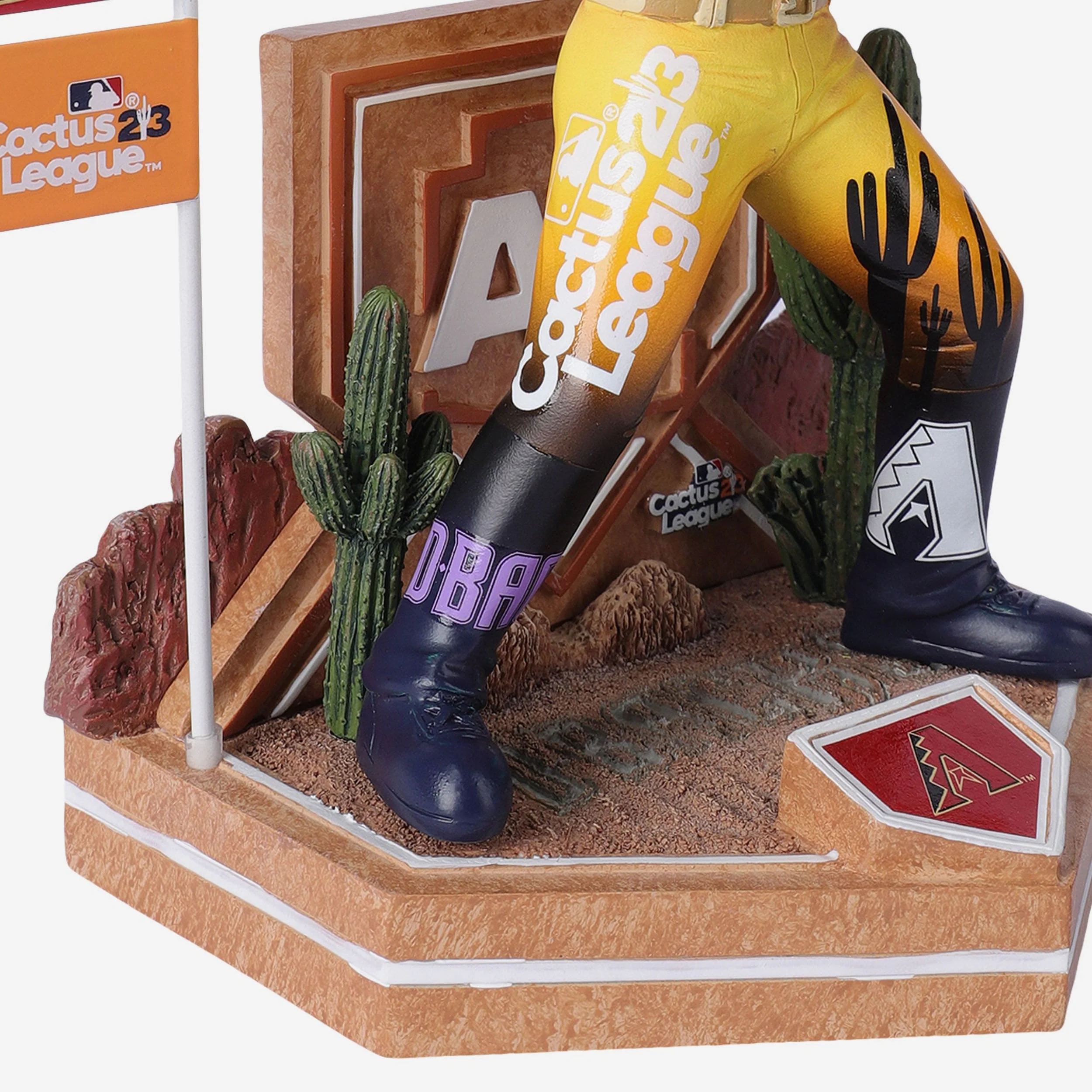 Arizona Diamondbacks Cactus League Bobbles On Parade Bobblehead - Image 3