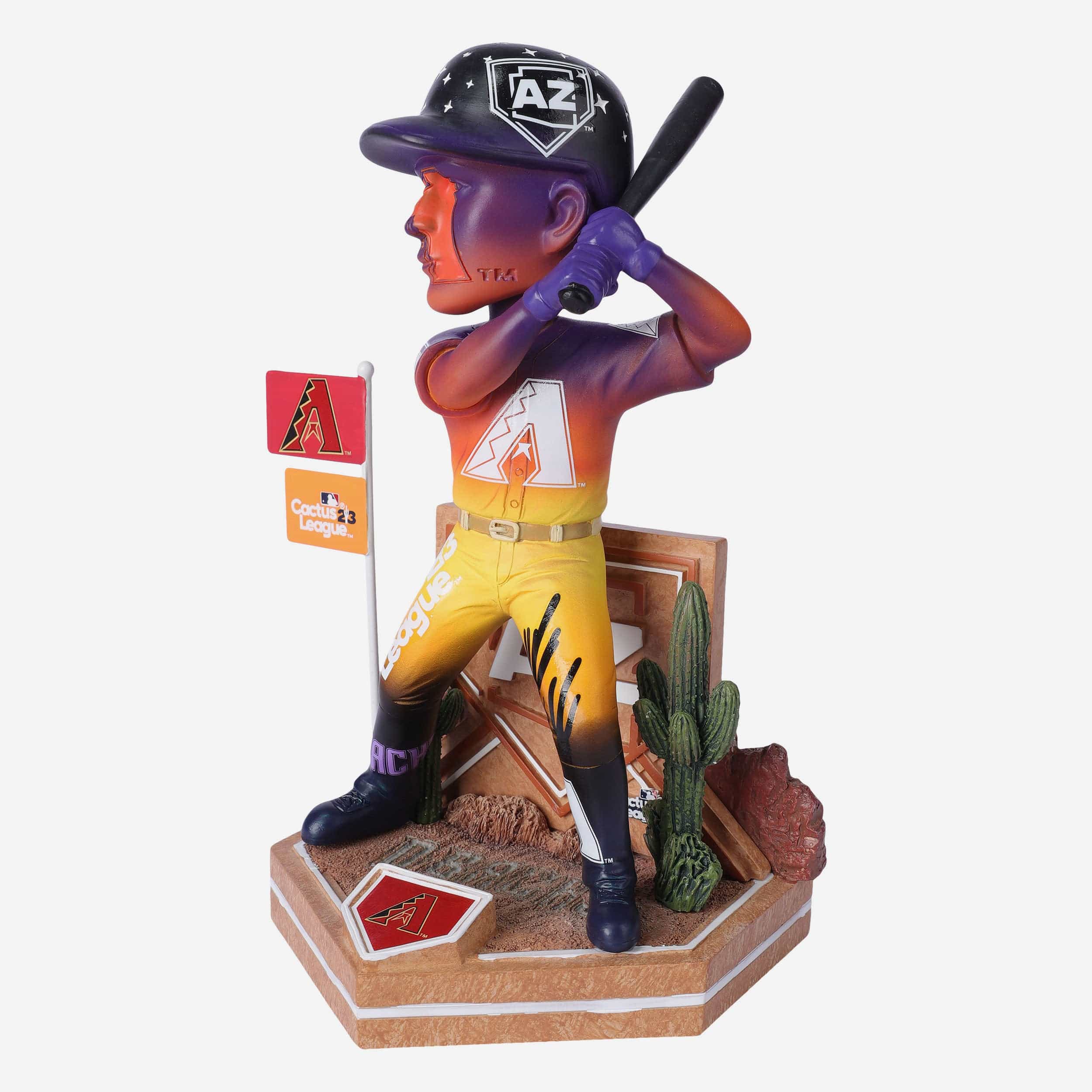 Arizona Diamondbacks Cactus League Bobbles On Parade Bobblehead - Image 4