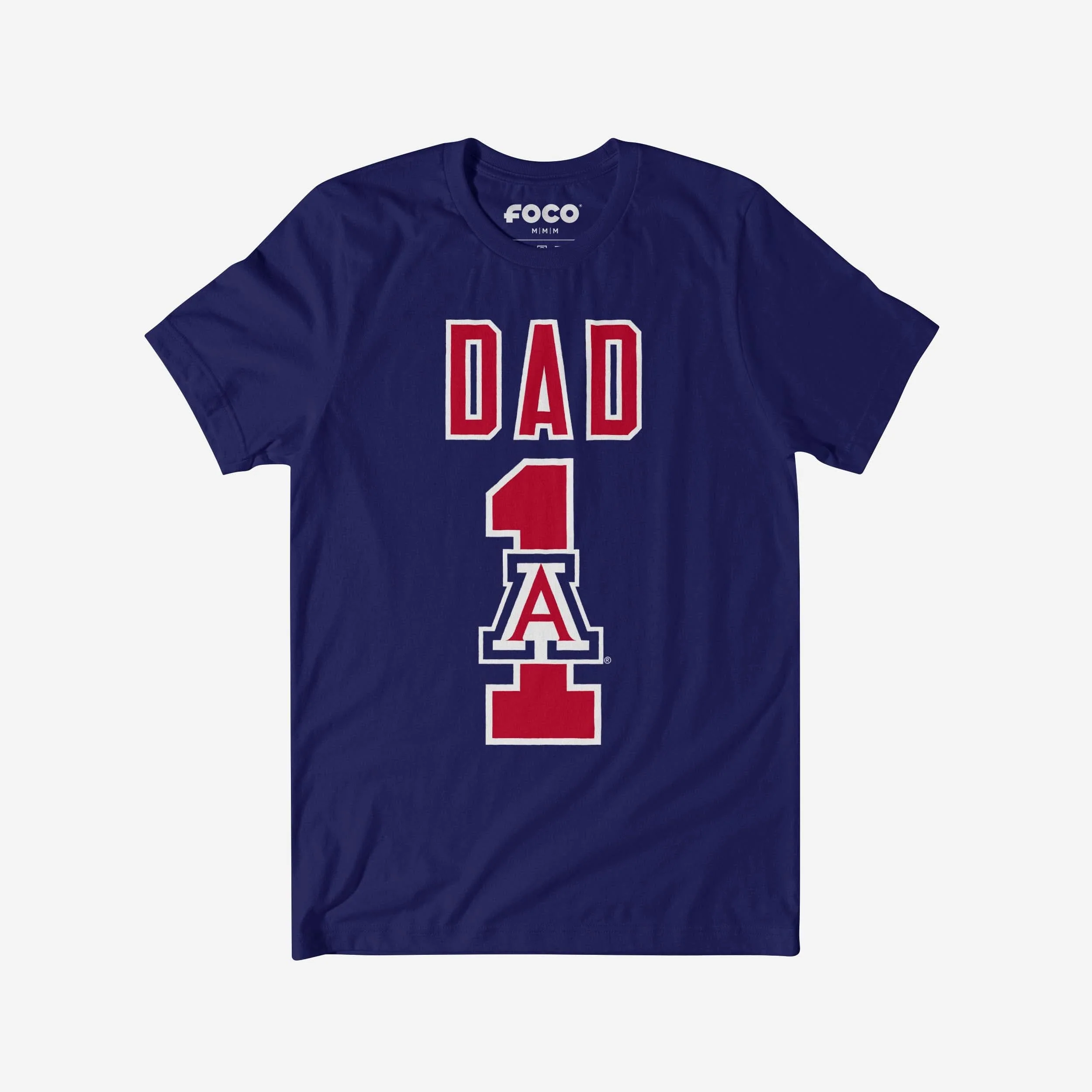 Arizona Wildcats Number 1 Dad T-Shirt