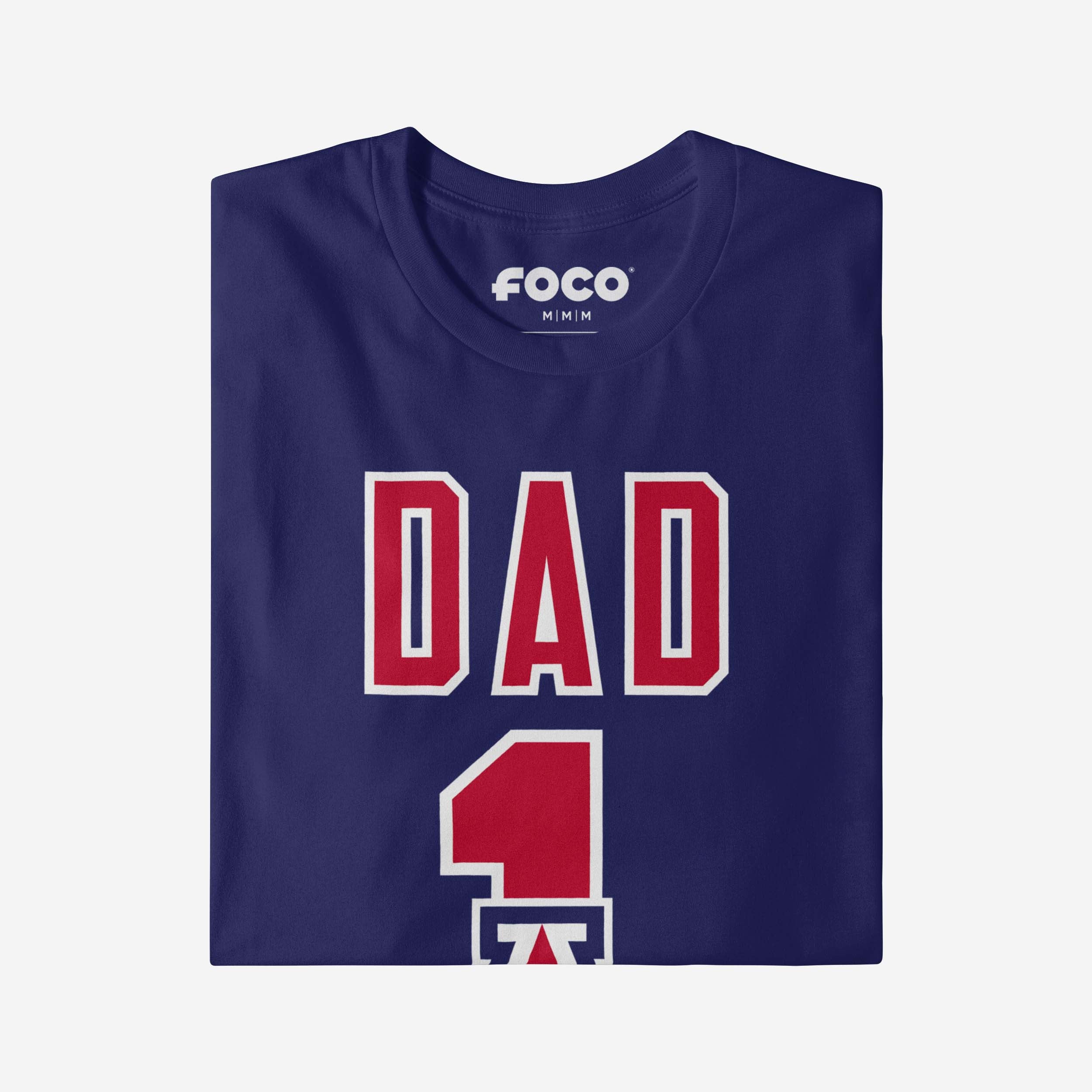 Arizona Wildcats Number 1 Dad T-Shirt - Image 4