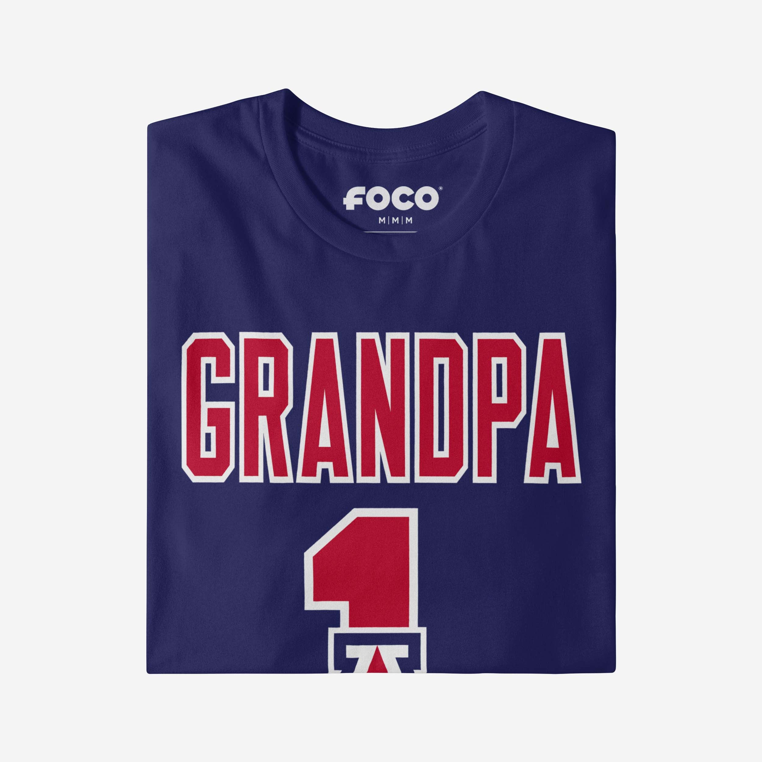 Arizona Wildcats Number 1 Grandpa T-Shirt - Image 3